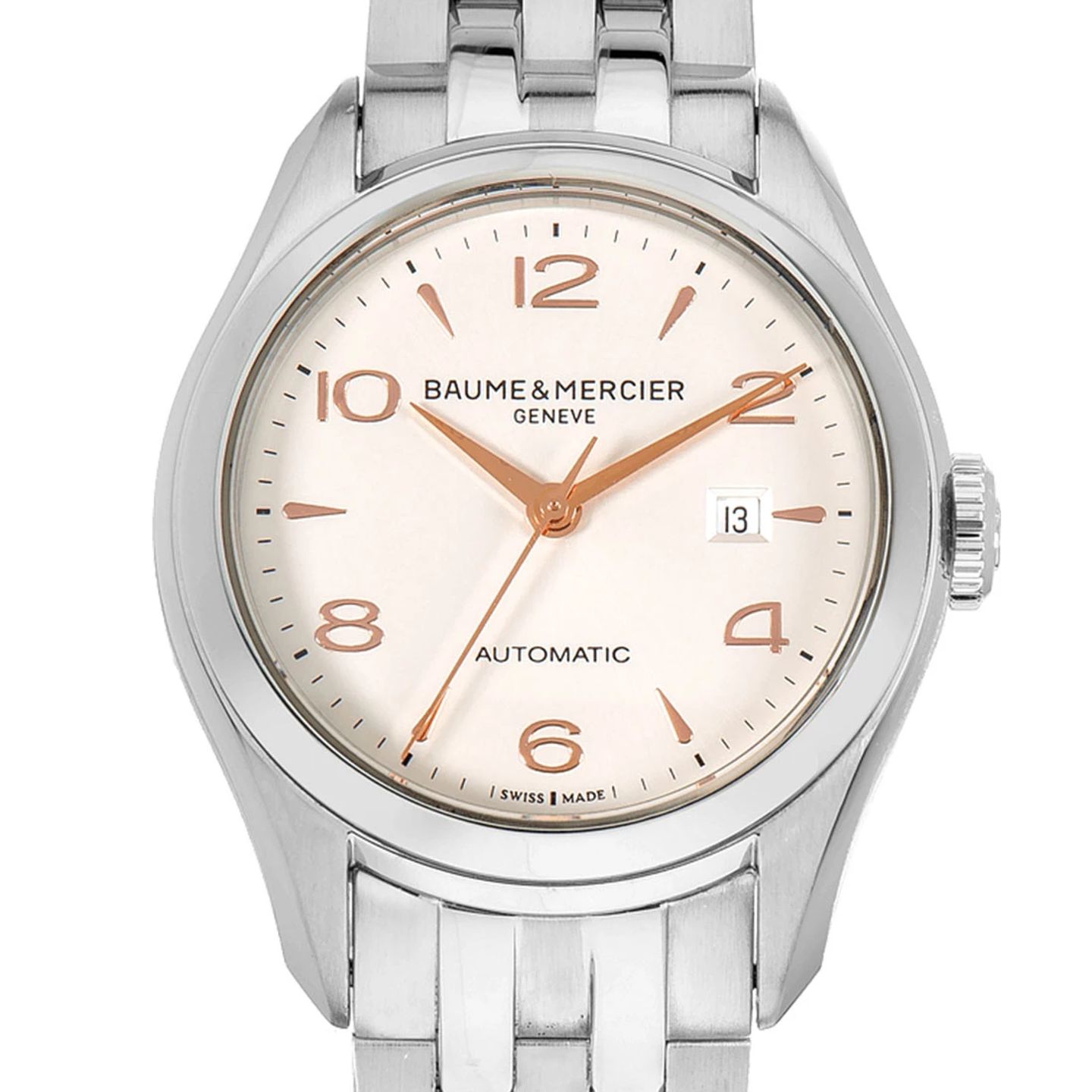 Baume & Mercier Clifton M0A10150 (2024) - Silver dial 30 mm Steel case (1/3)