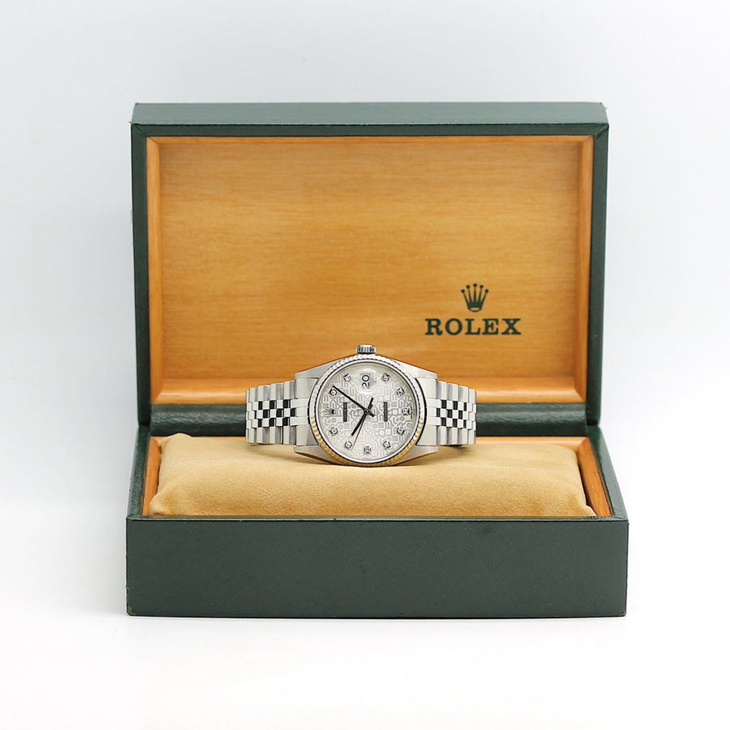 Rolex Datejust 36 16234 (2001) - Silver dial 36 mm Steel case (5/8)