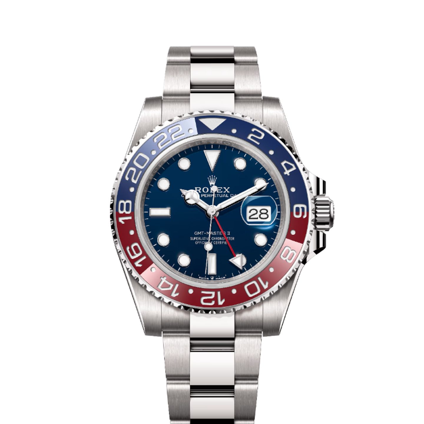 Rolex GMT-Master II 126719BLRO (2021) - Blauw wijzerplaat 40mm Witgoud (1/8)