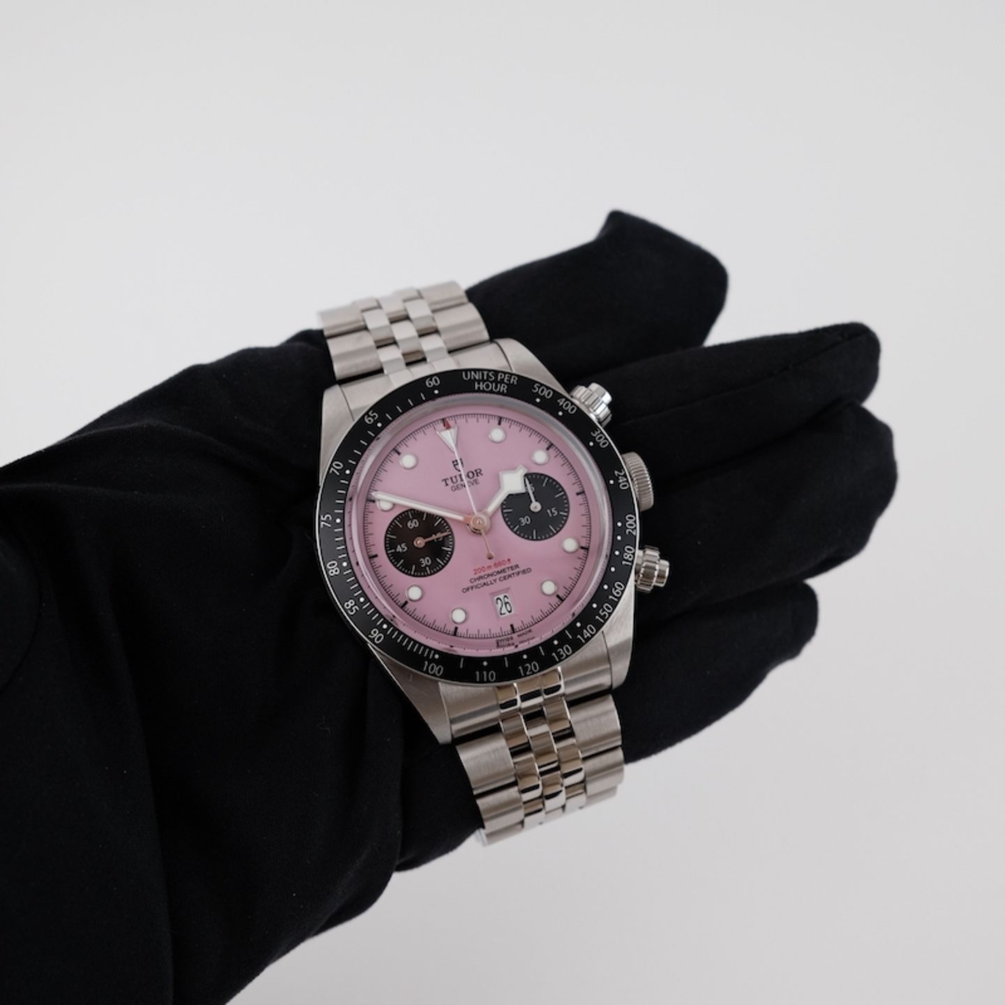 Tudor Black Bay Chrono 79360N (2024) - Pink dial 41 mm Steel case (2/8)