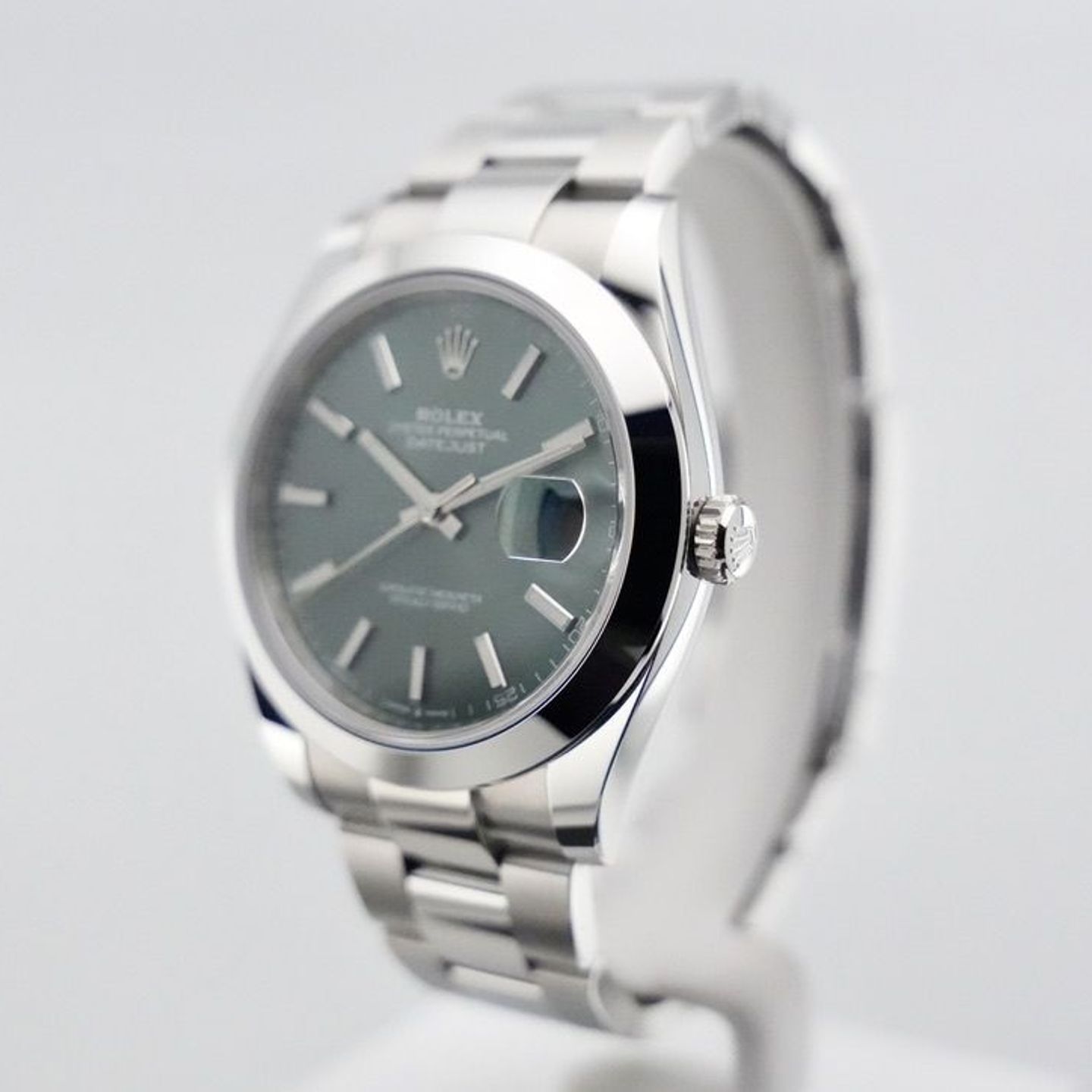 Rolex Datejust 41 126300 (2023) - Groen wijzerplaat 41mm Staal (2/8)