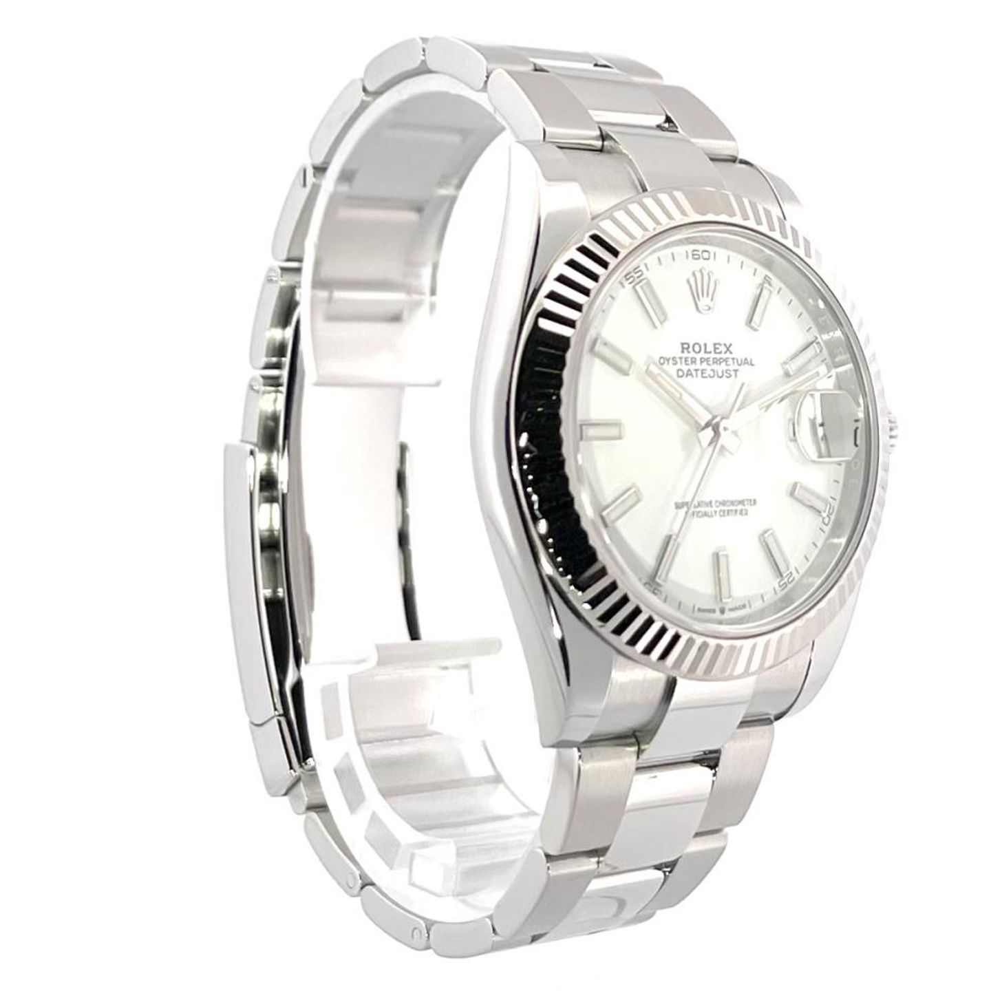 Rolex Datejust 41 126334 (2020) - White dial 41 mm Steel case (4/8)