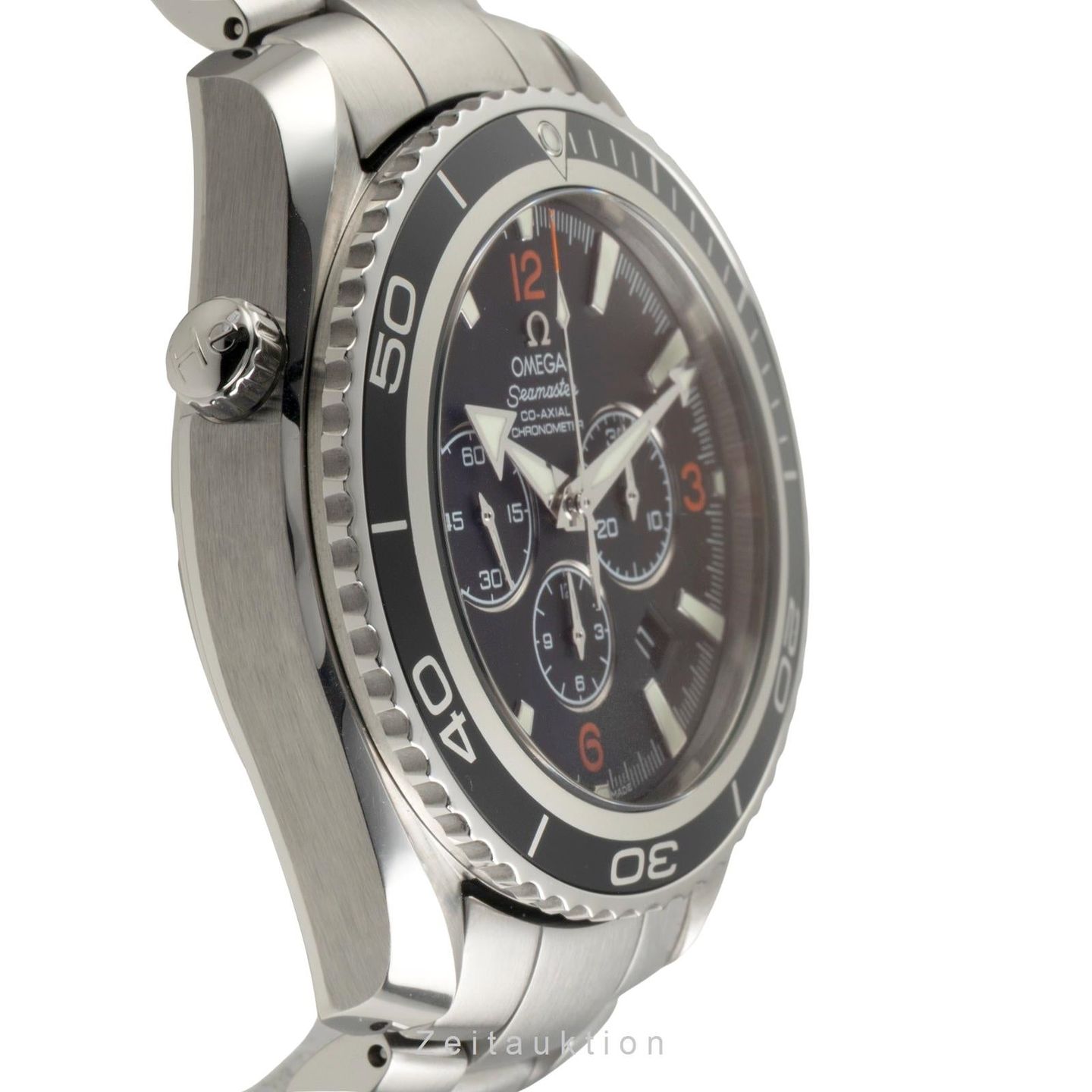 Omega Seamaster Planet Ocean Chronograph 2210.51.00 (Onbekend (willekeurig serienummer)) - Zwart wijzerplaat 46mm Staal (6/8)