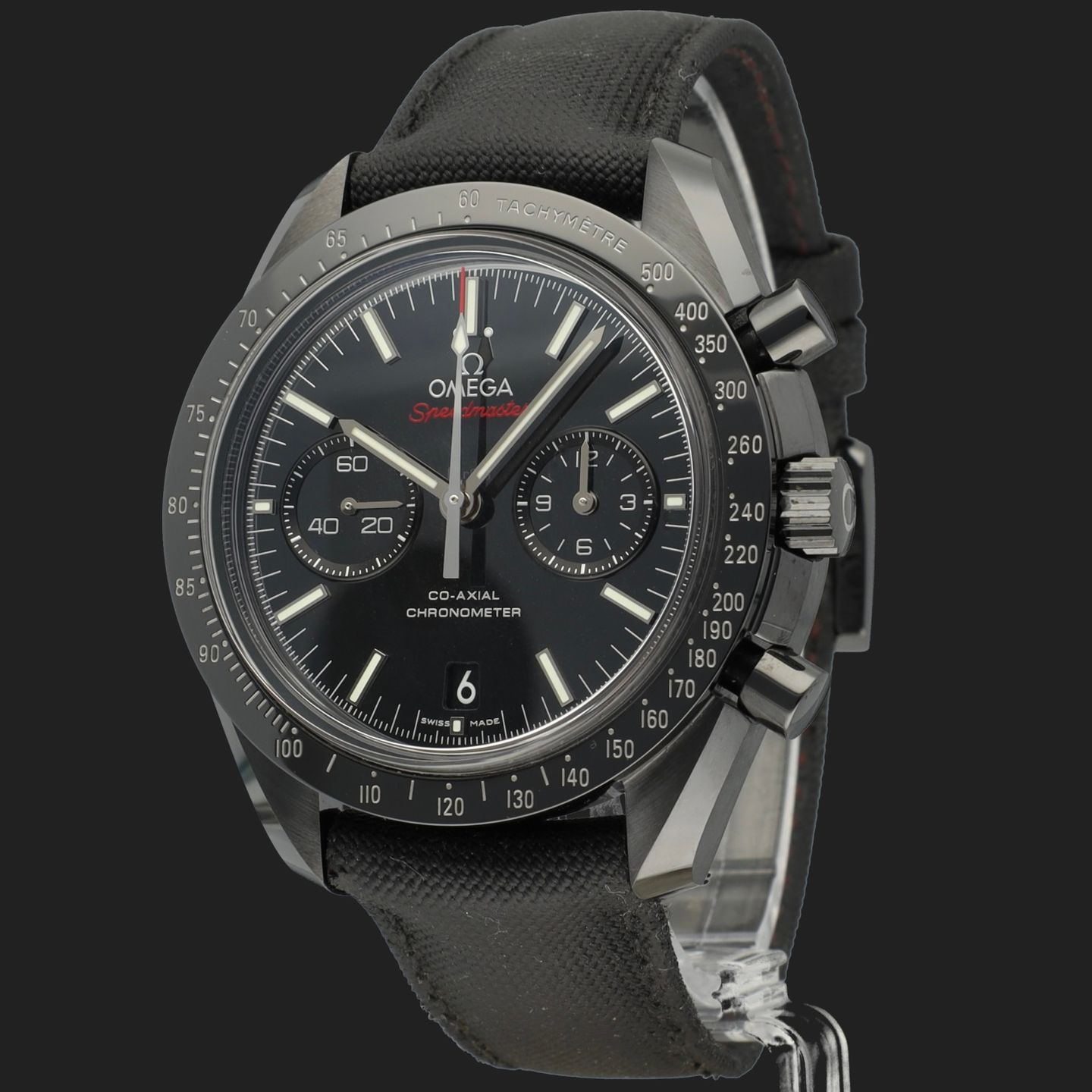 Omega Speedmaster 311.92.44.51.01.003 (2019) - Black dial 44 mm Ceramic case (1/8)