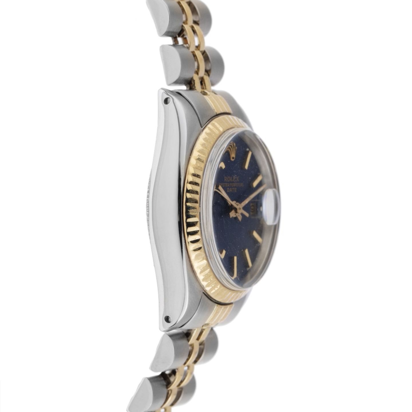 Rolex Lady-Datejust 6917 (1976) - Blue dial 26 mm Gold/Steel case (5/8)