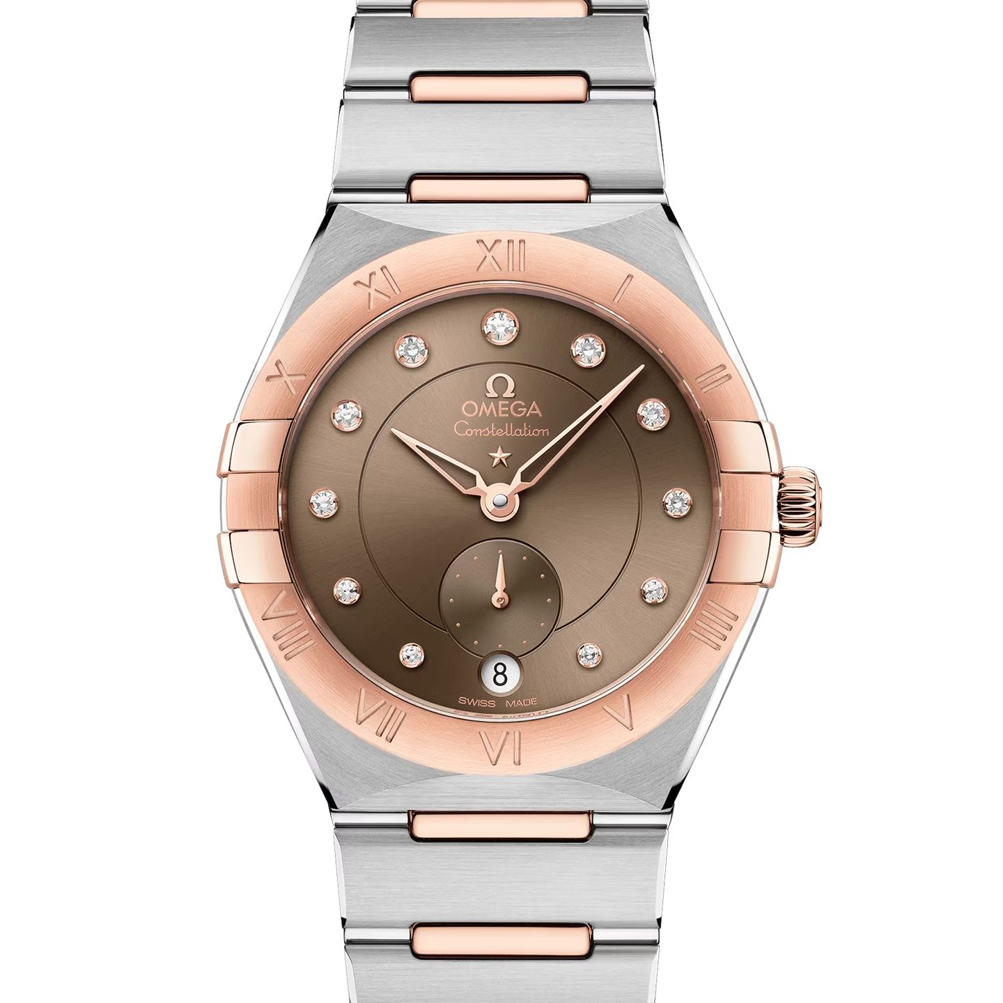 Omega Constellation Petite Seconde 131.20.34.20.63.001 (2024) - Bruin wijzerplaat 34mm Staal (1/1)