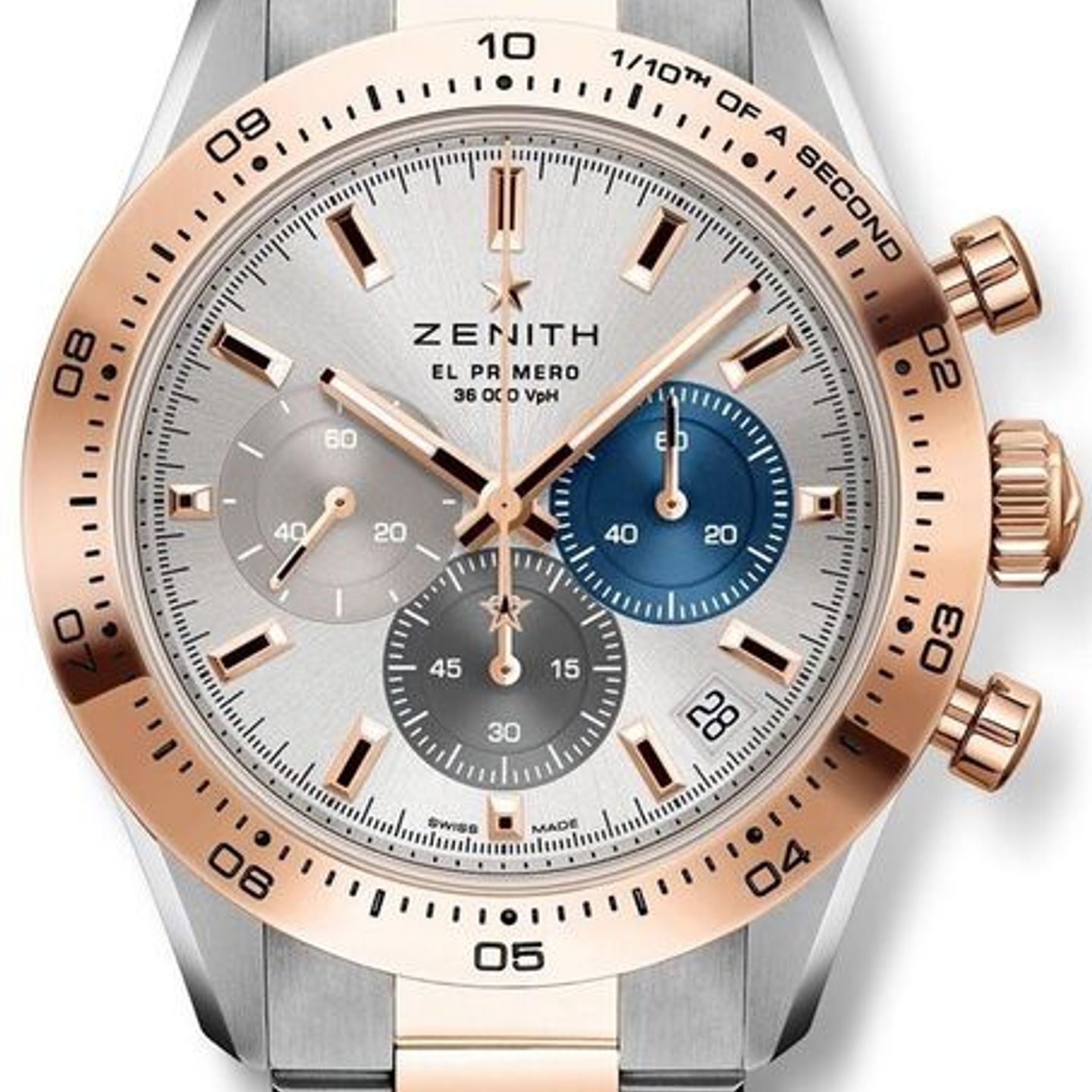 Zenith Chronomaster Sport 51.3100.3600/69.M3100 (2025) - Silver dial 41 mm Steel case (1/1)