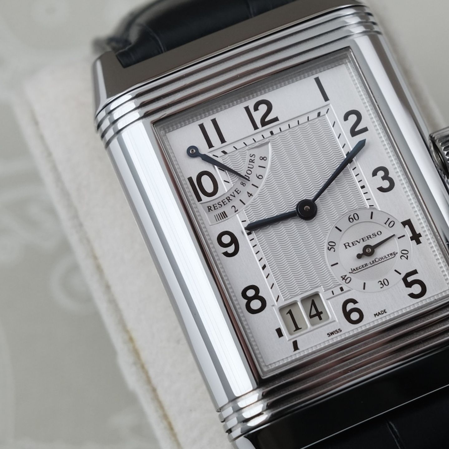 Jaeger-LeCoultre Grande Reverso Q3008420 (2005) - Silver dial 46 mm Steel case (5/8)