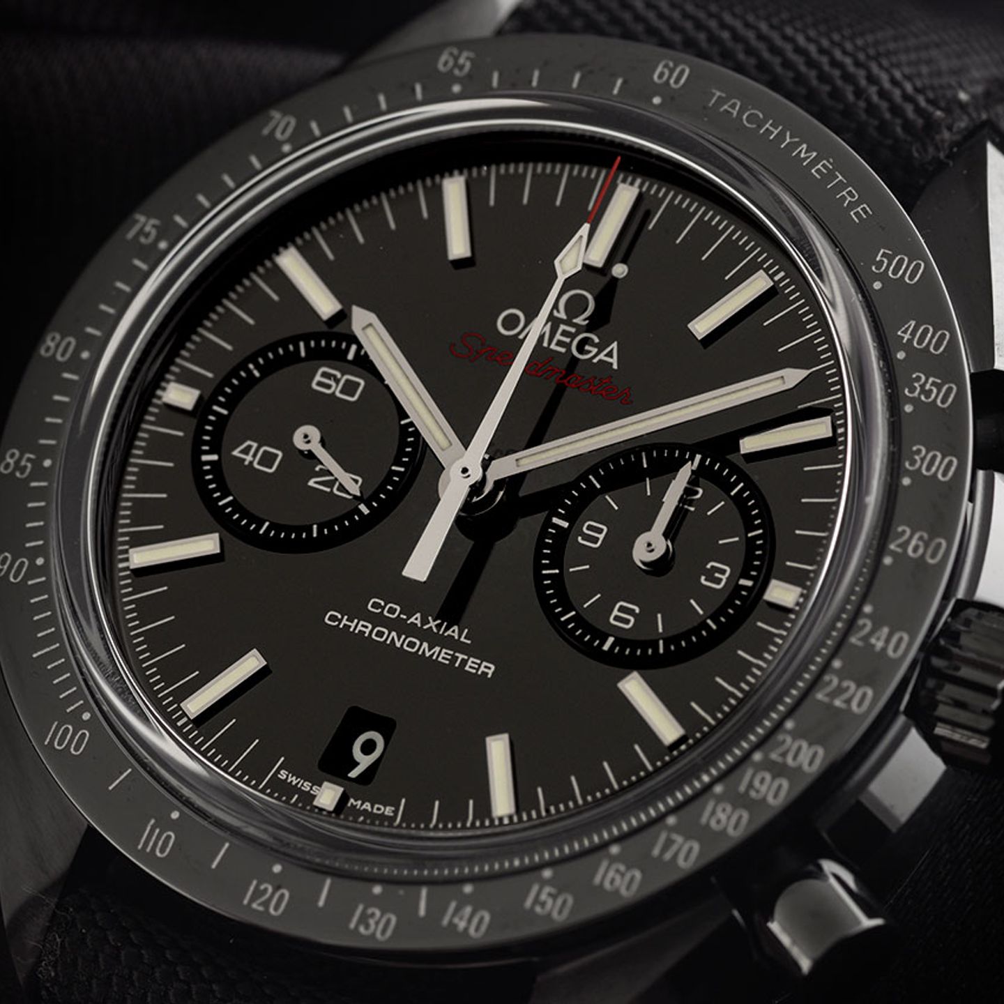 Omega Speedmaster 311.92.44.51.01.003 (2017) - 44mm Keramiek (3/8)