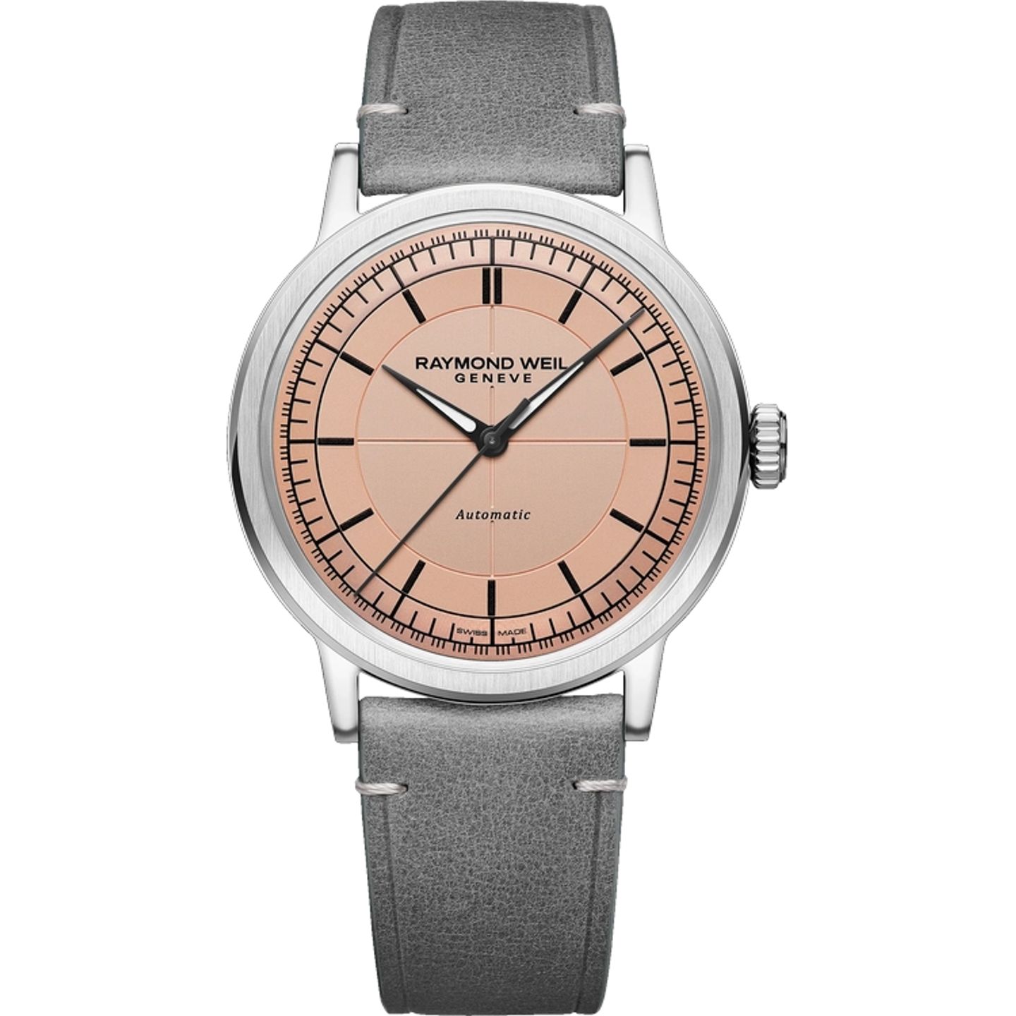 Raymond Weil Unknown 2925-STC-80001 (2026) - Roze wijzerplaat 40mm Staal (1/1)