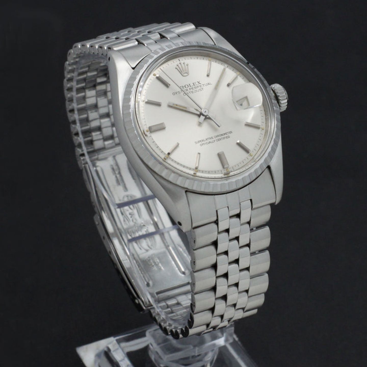 Rolex Datejust 1603 (1970) - Zilver wijzerplaat 36mm Staal (3/7)