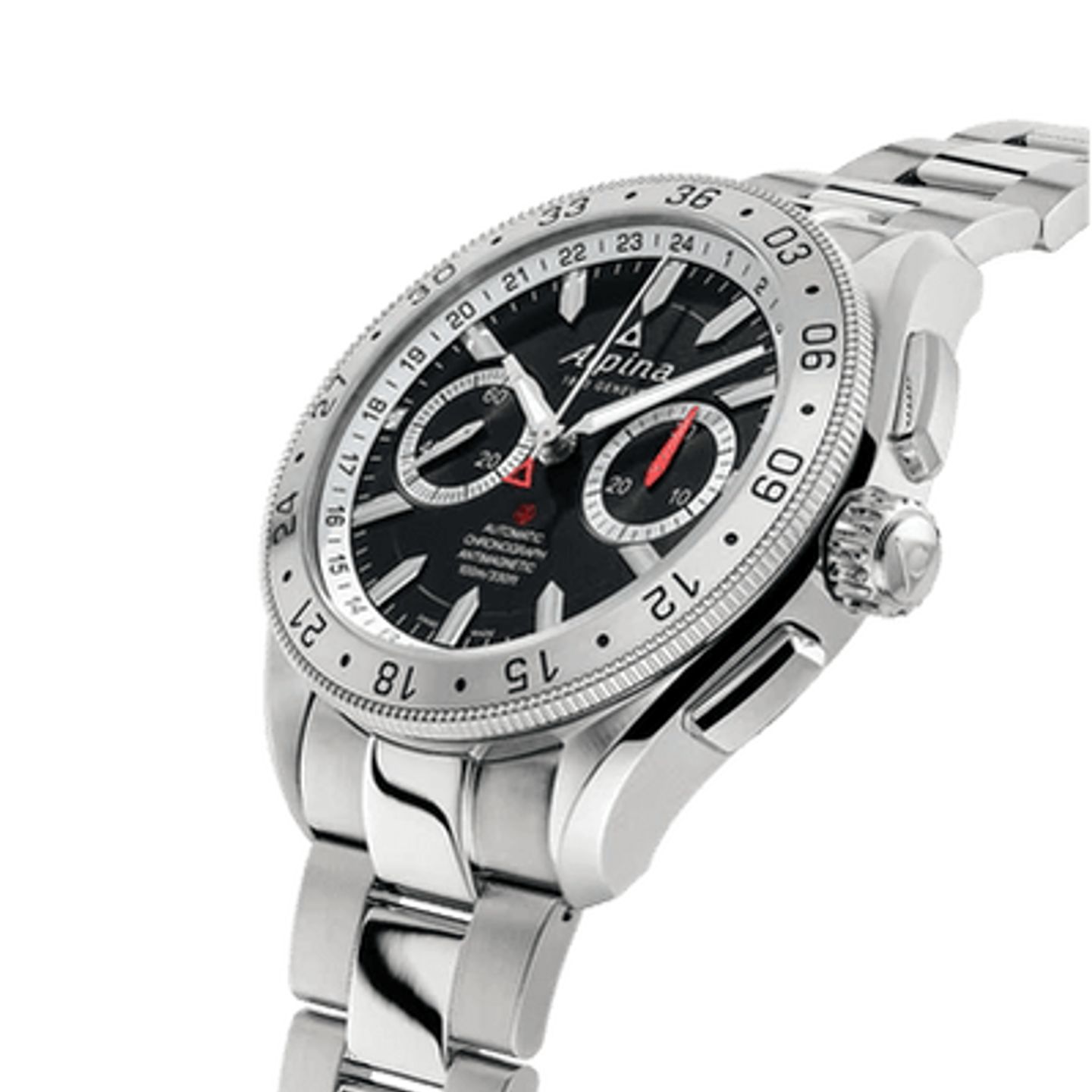 Alpina Alpiner AL-860DGS5AQ6B (2024) - Black dial 44 mm Steel case (3/5)