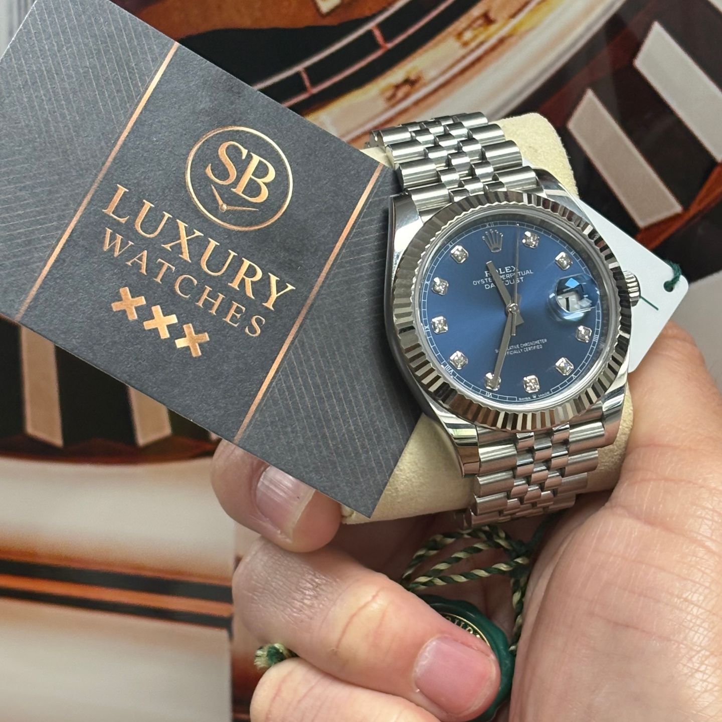 Rolex Datejust 41 126334 (2020) - Diamond dial 41 mm Steel case (2/2)