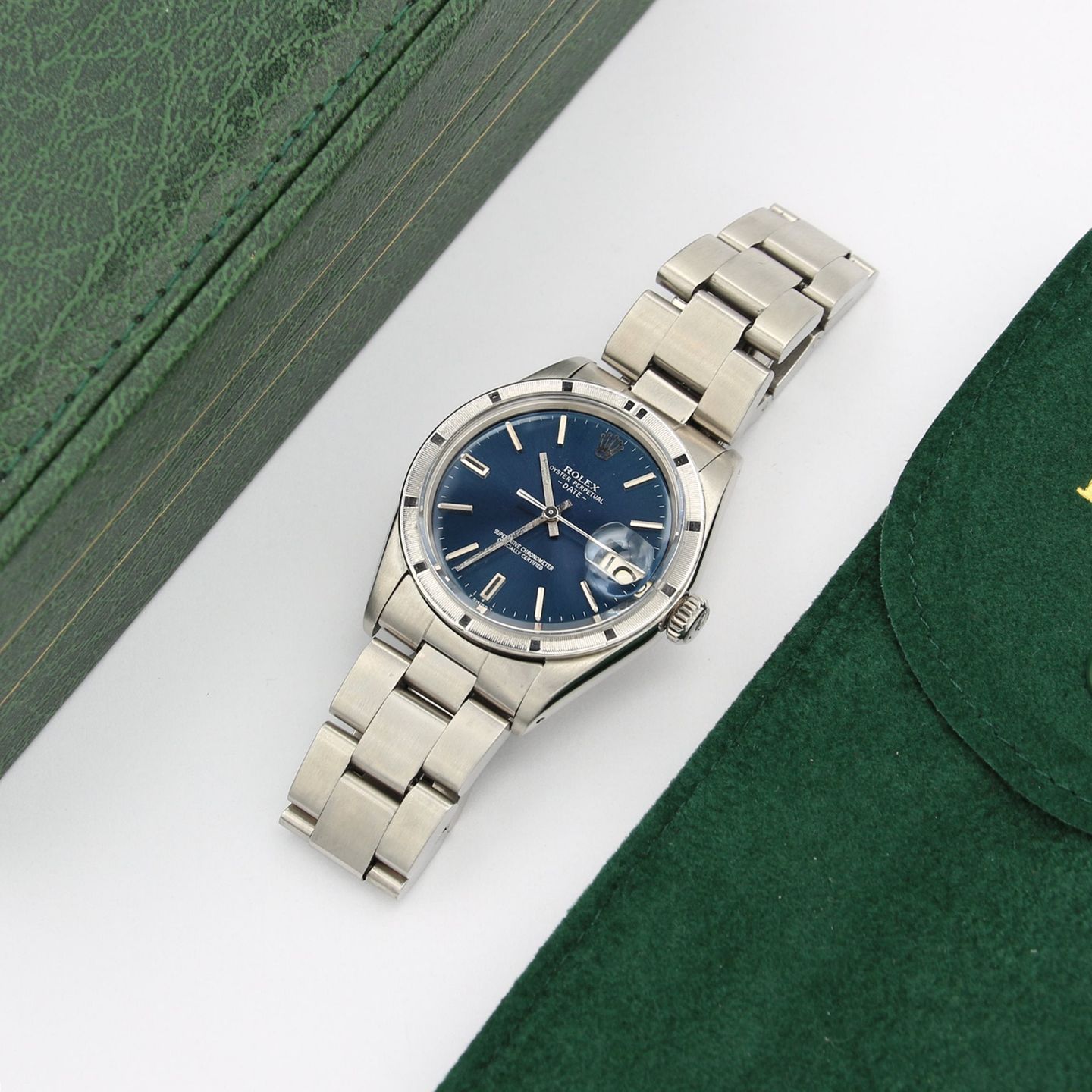 Rolex Oyster Perpetual Date 1501 (Onbekend (willekeurig serienummer)) - 34mm Staal (3/8)