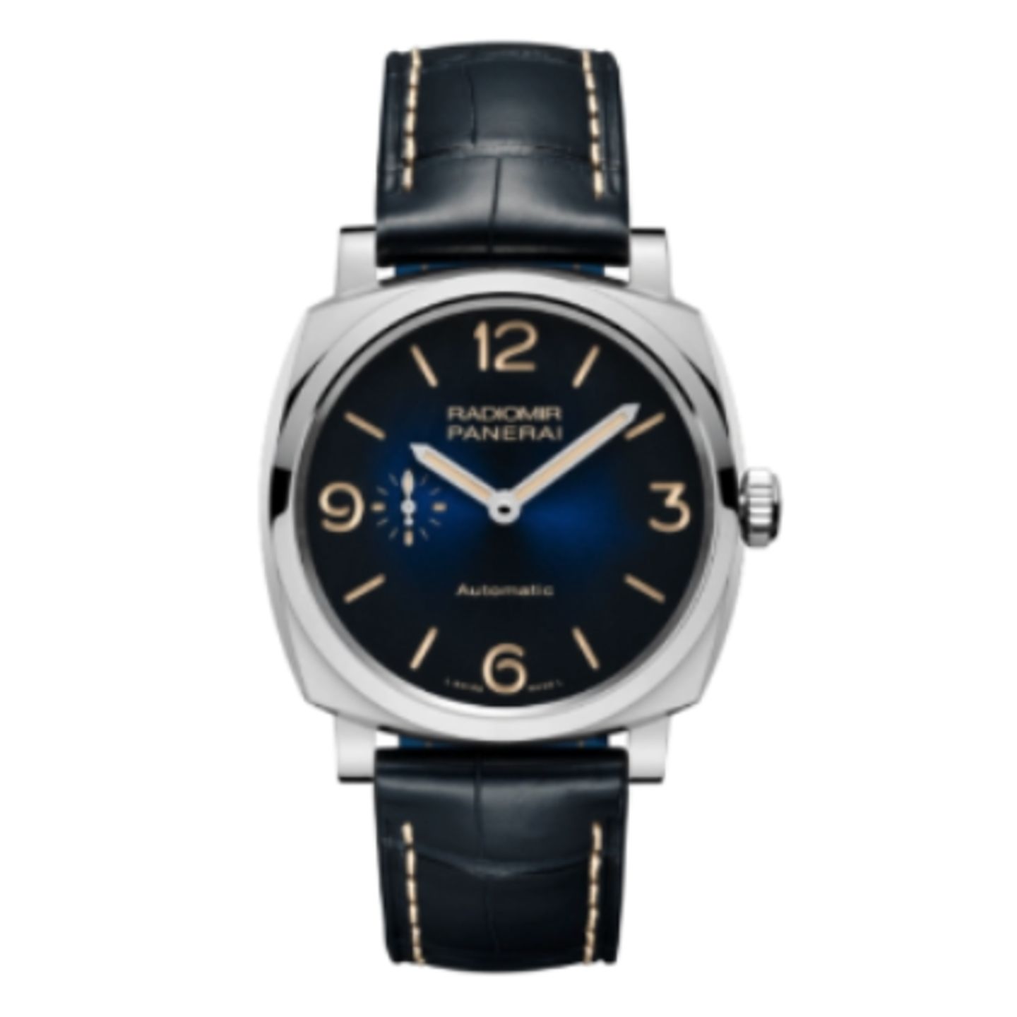 Panerai Radiomir 1940 3 Days PAM00933 (2019) - Blue dial 42 mm Steel case (1/2)