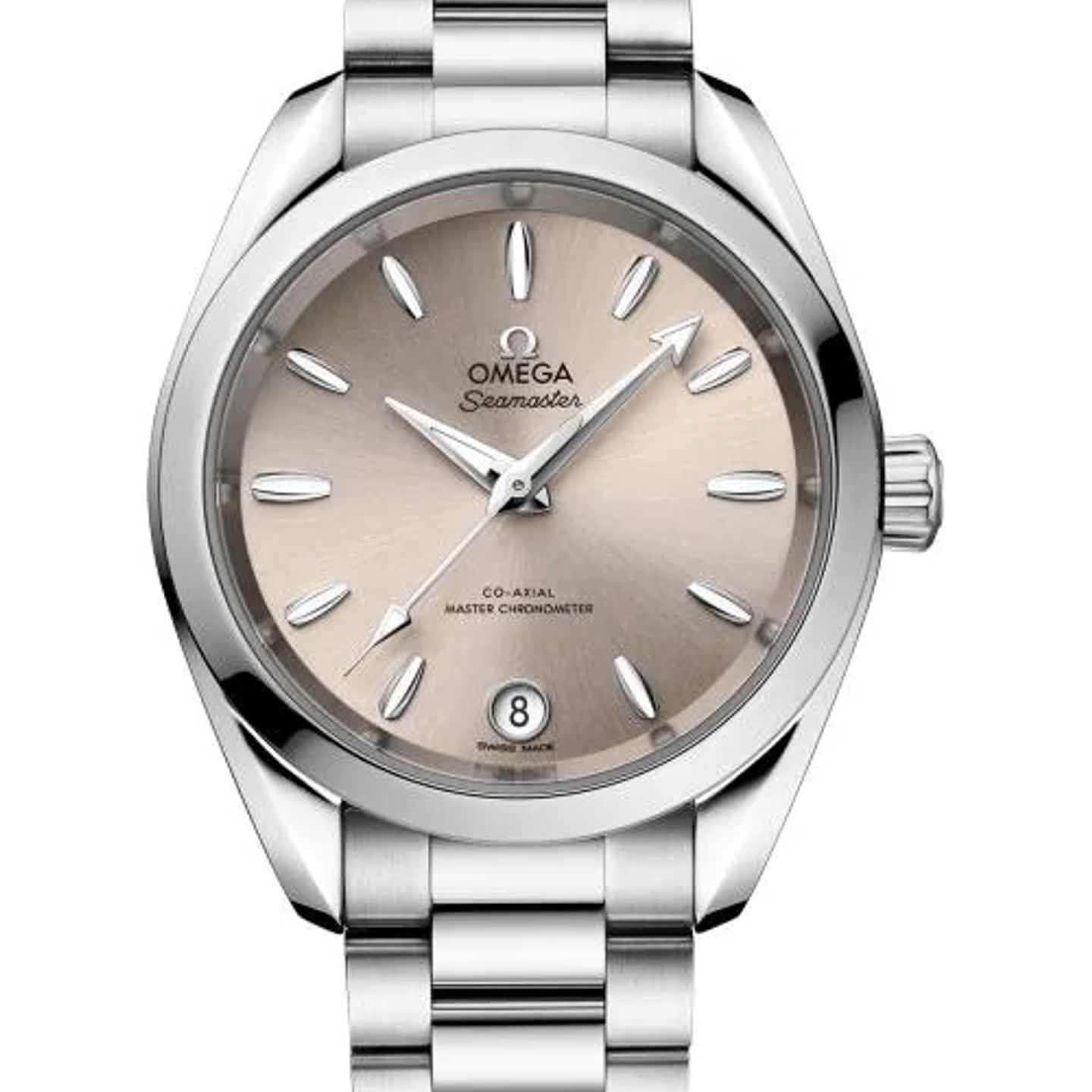 Omega Seamaster Aqua Terra 220.10.34.20.09.001 (2026) - Beige wijzerplaat 34mm Staal (1/1)