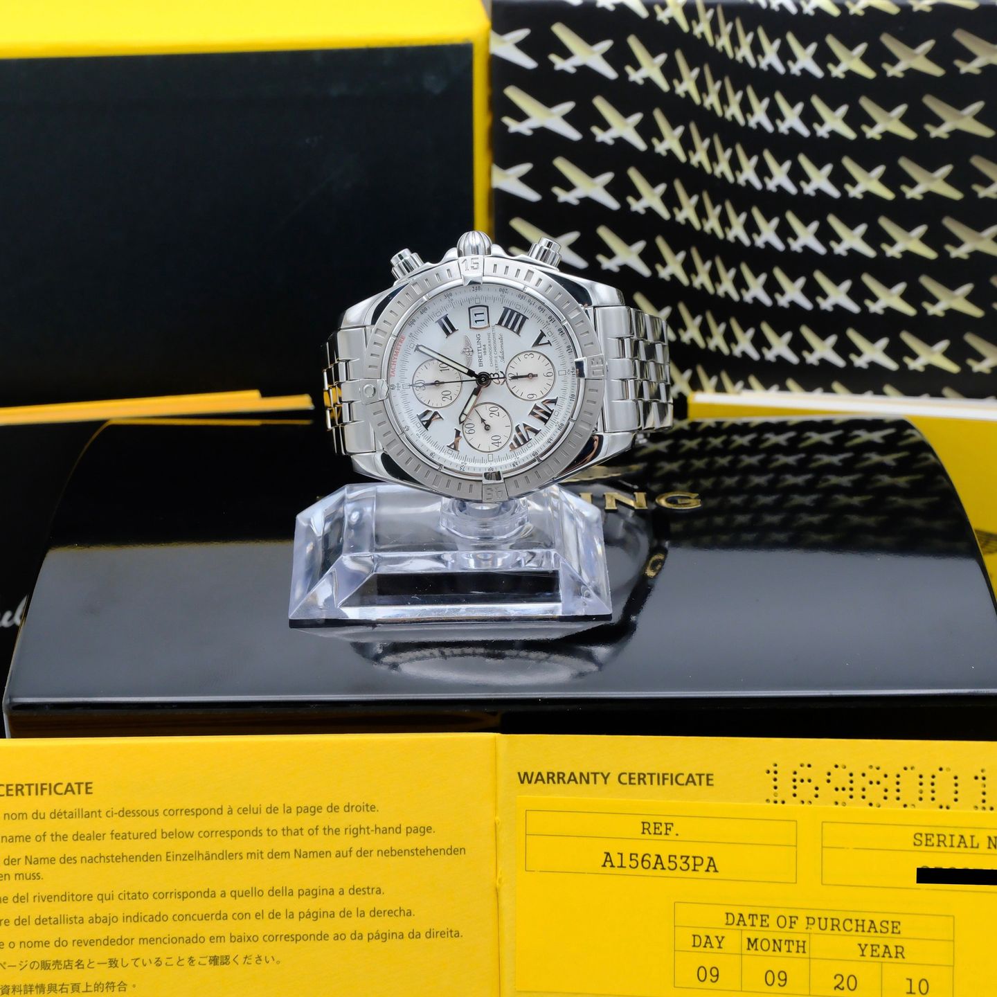 Breitling Chronomat Evolution A13356 (2010) - 44mm Staal (3/8)