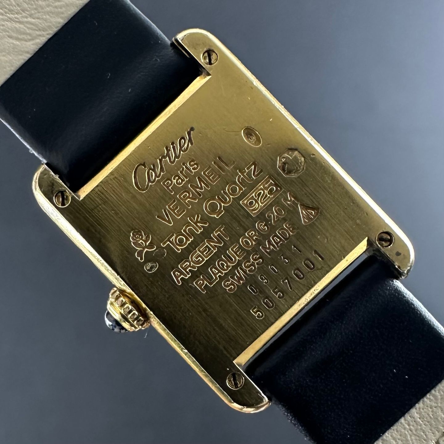 Cartier Tank Vermeil 5057001 - (3/7)