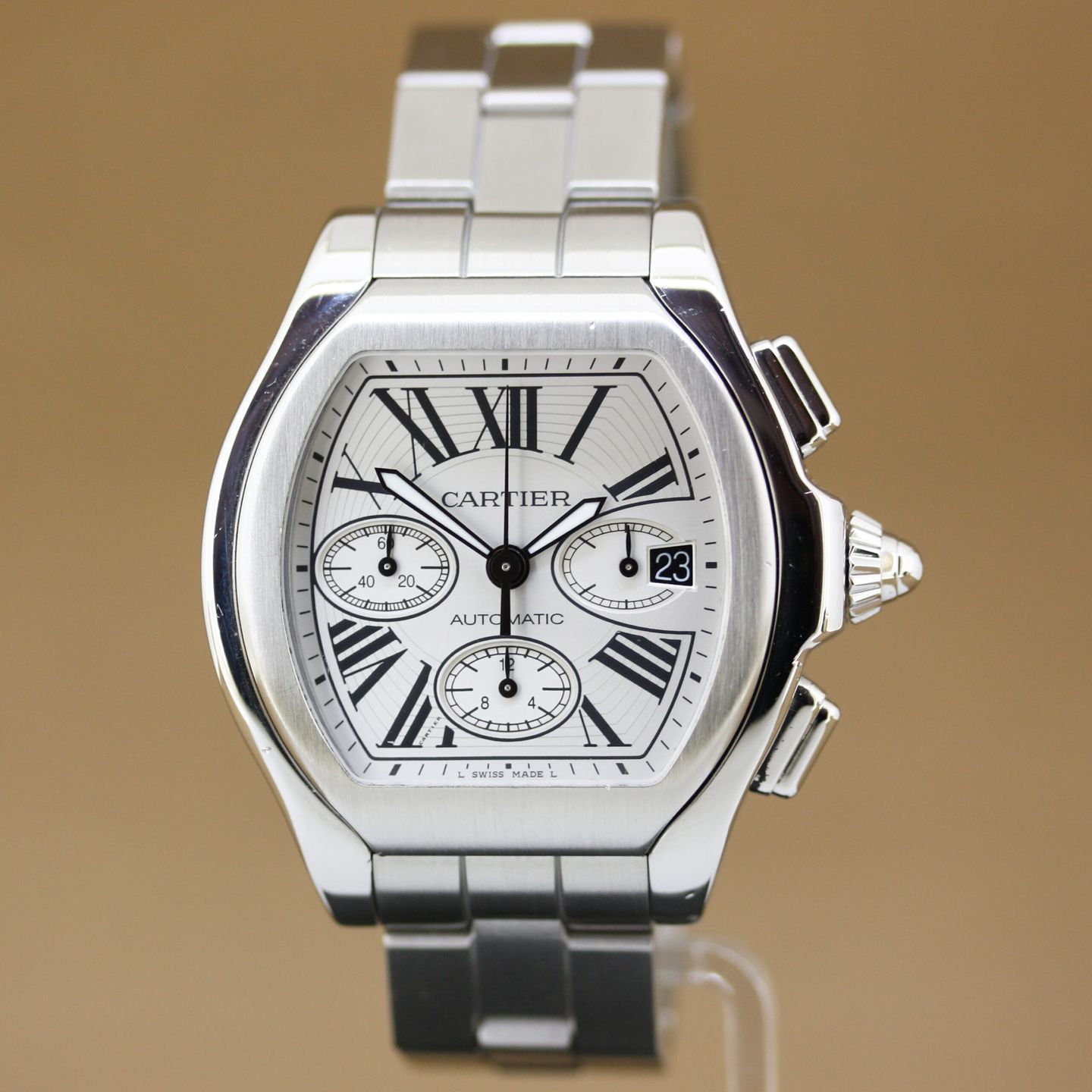 Cartier Roadster 3405 (2014) - 44 mm Steel case (2/8)