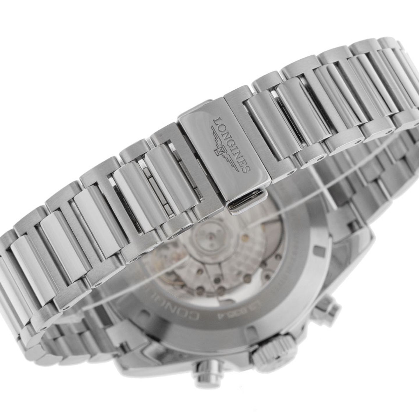 Longines Conquest L3.835.4.32.6 (2026) - Goud wijzerplaat 42mm Staal (7/7)