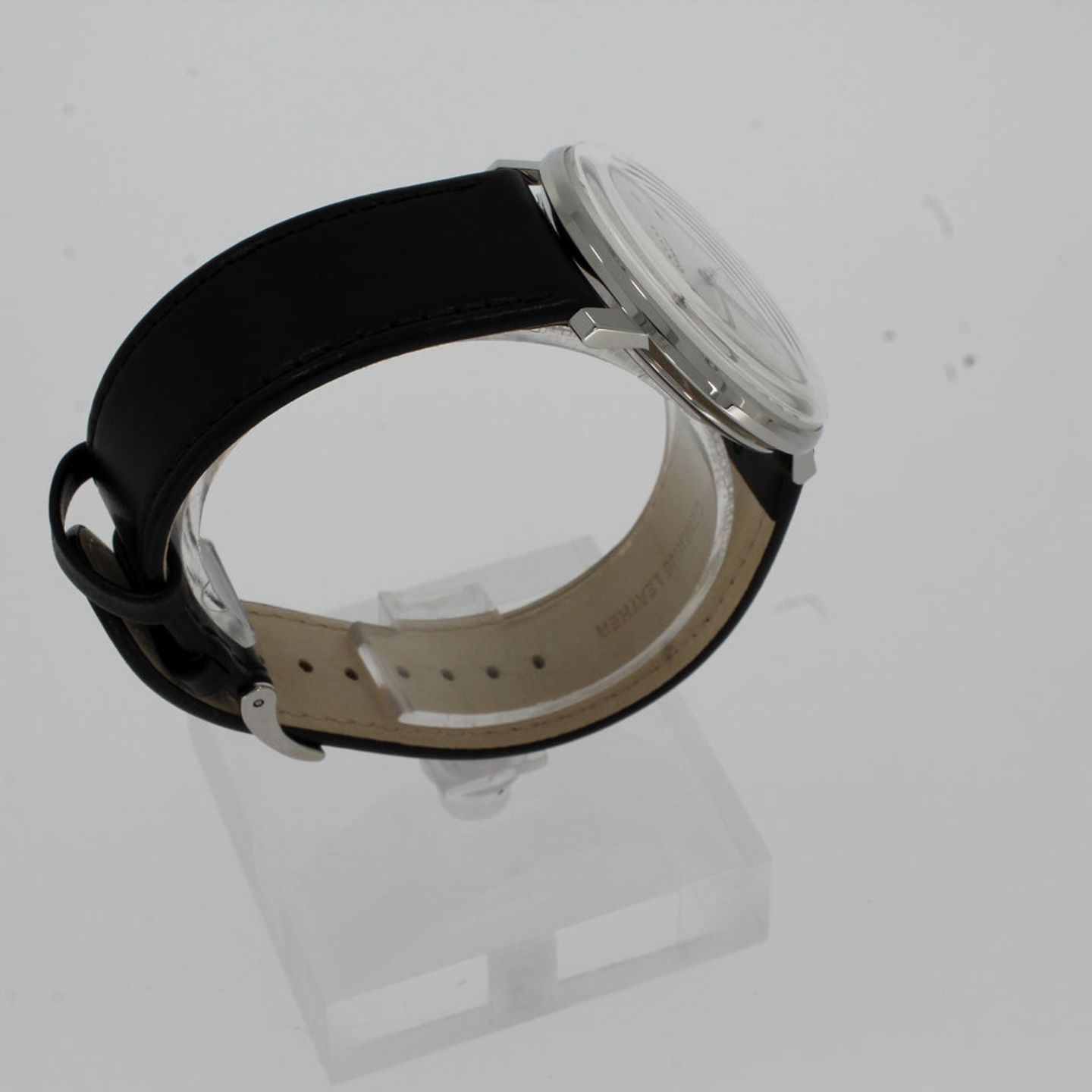 Junghans Max Bill 027/4700.02 (2025) - Zwart wijzerplaat 38mm Staal (3/4)