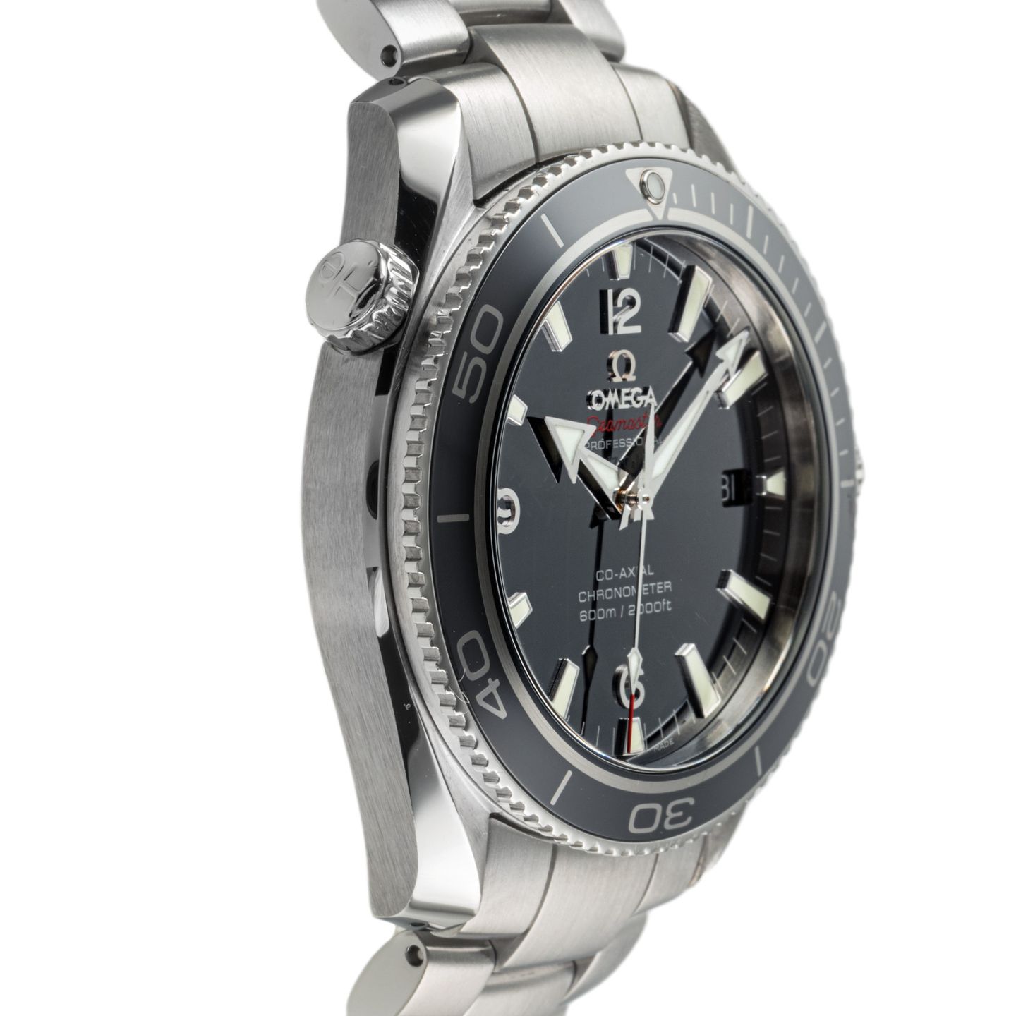 Omega Seamaster Planet Ocean 222.30.42.20.01.001 (2010) - Zwart wijzerplaat 42mm Staal (7/8)