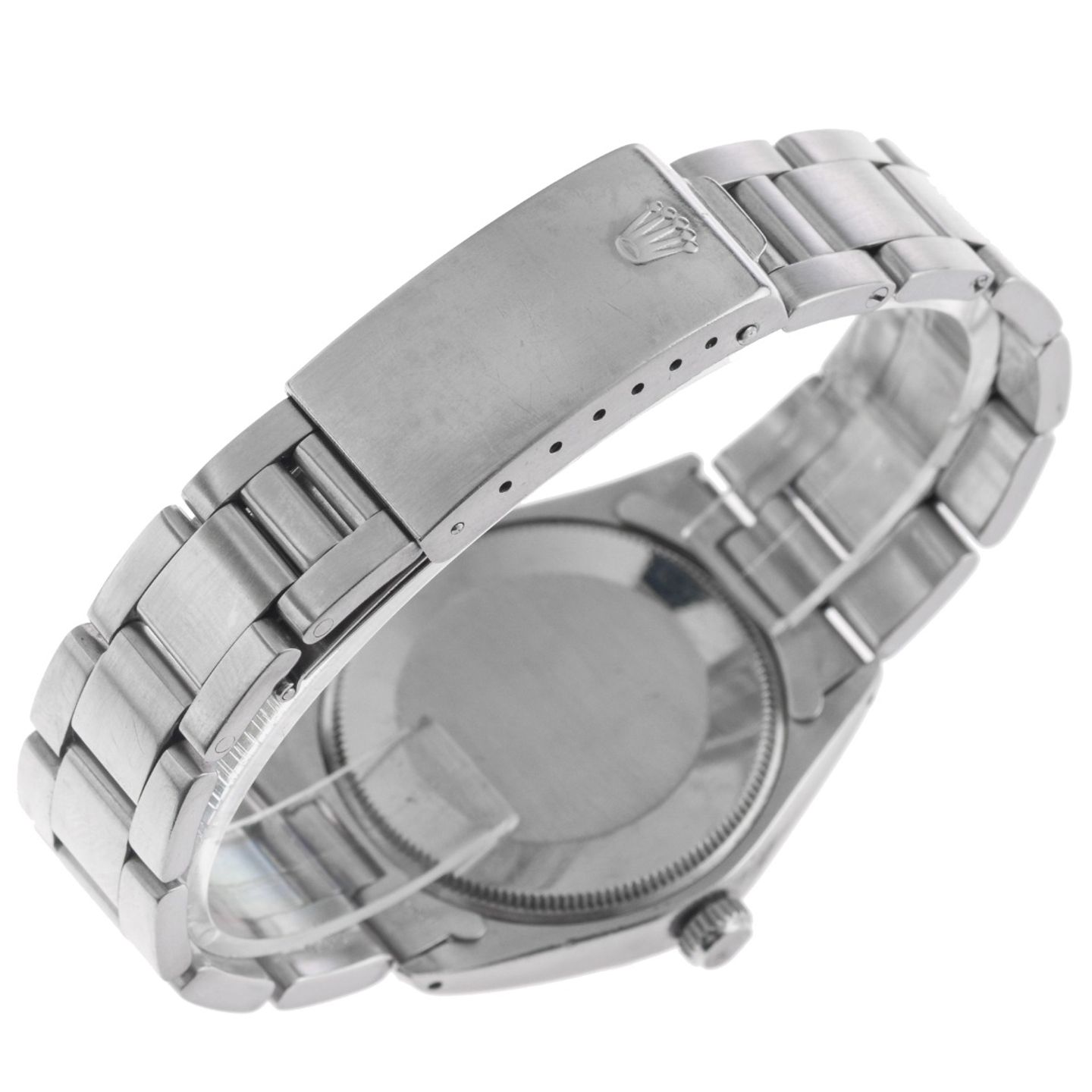 Rolex Air-King 5500 (1987) - Black dial 34 mm Steel case (7/8)