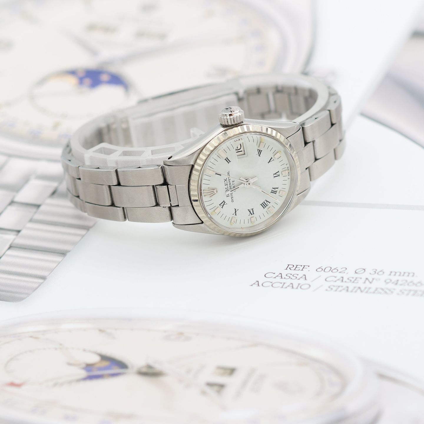 Rolex Oyster Perpetual Lady Date 6517 - (4/8)