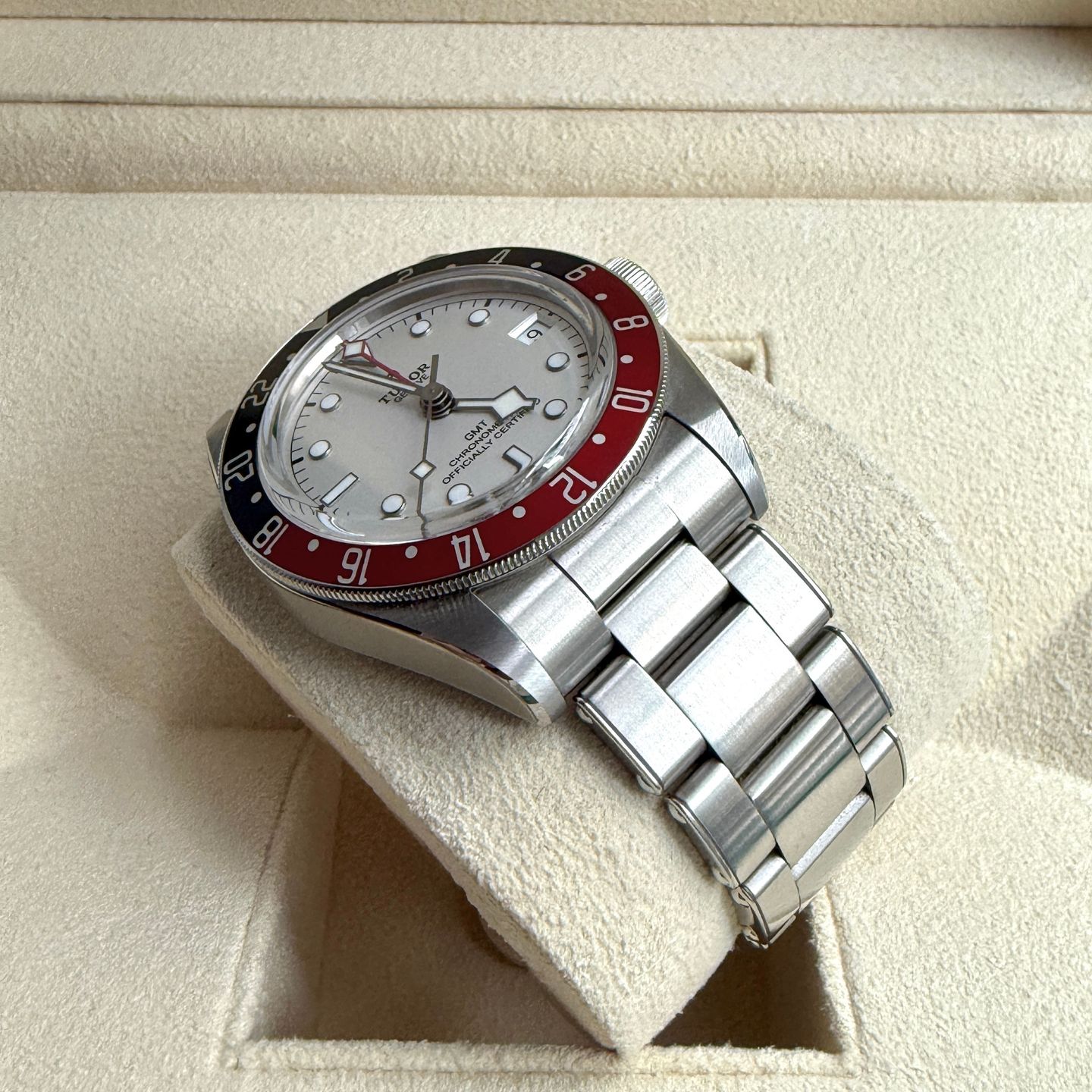 Tudor Black Bay GMT 79830RB (2023) - Wit wijzerplaat 41mm Staal (7/14)