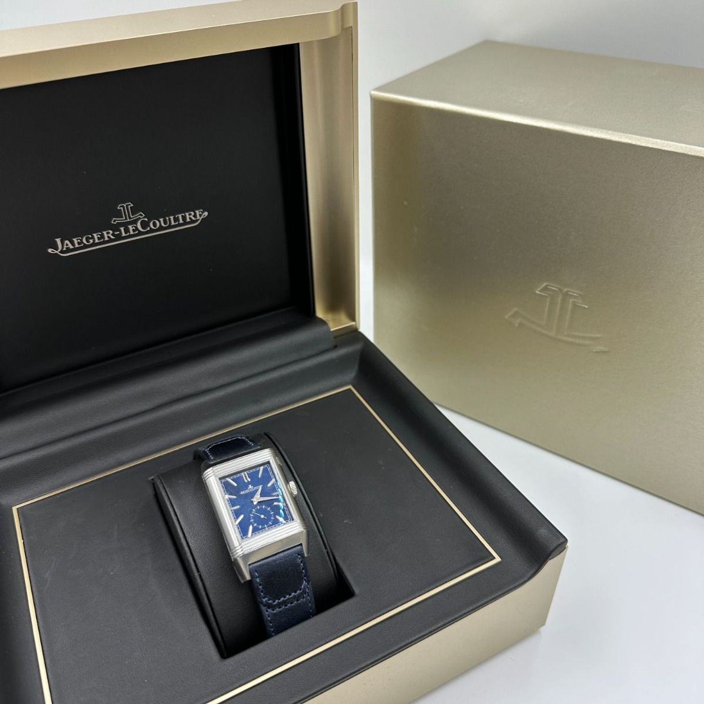 Jaeger-LeCoultre Reverso Duoface Q3988482 (2023) - Blue dial 28 mm Steel case (3/8)