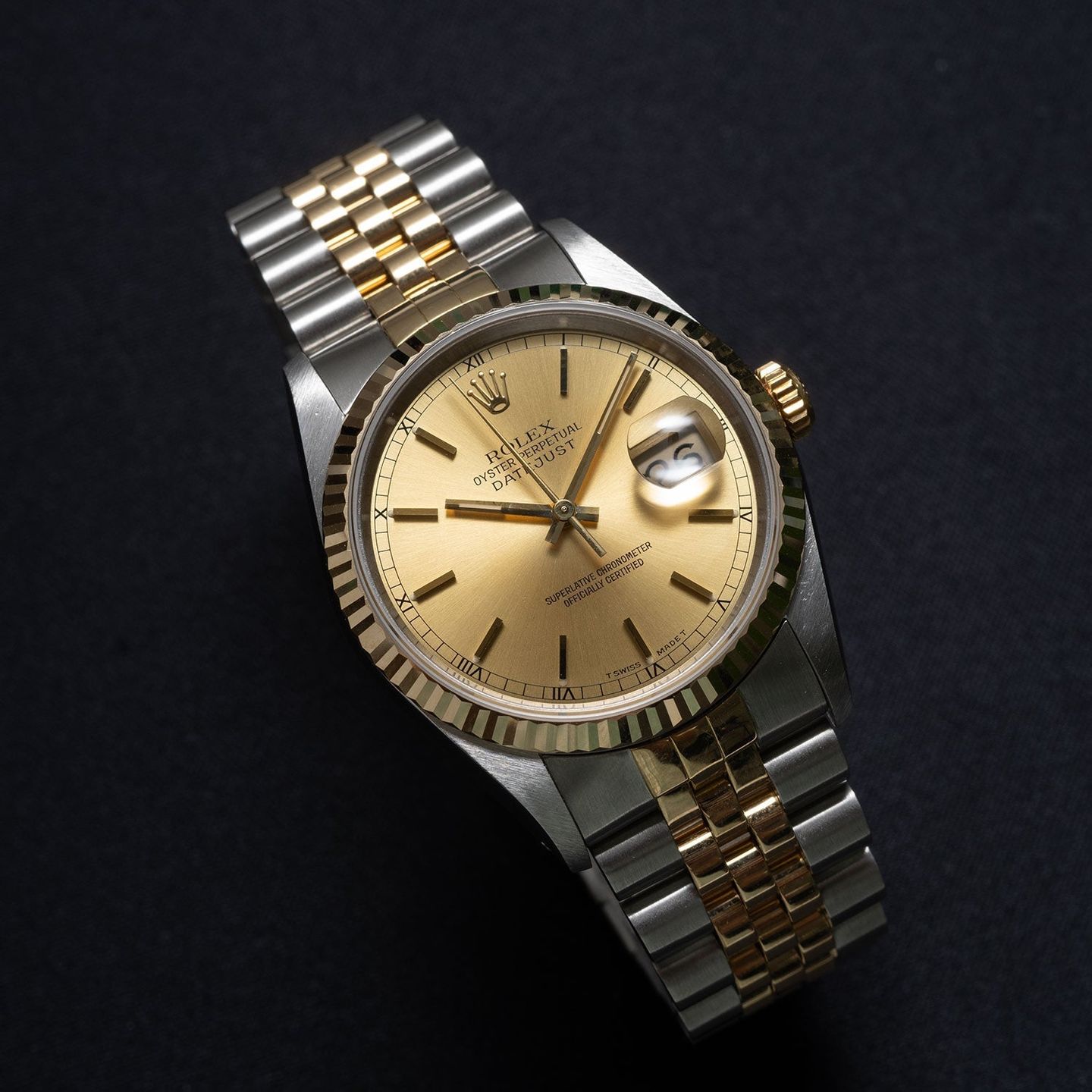 Rolex Datejust 36 16233 (1994) - 36 mm Gold/Steel case (3/5)