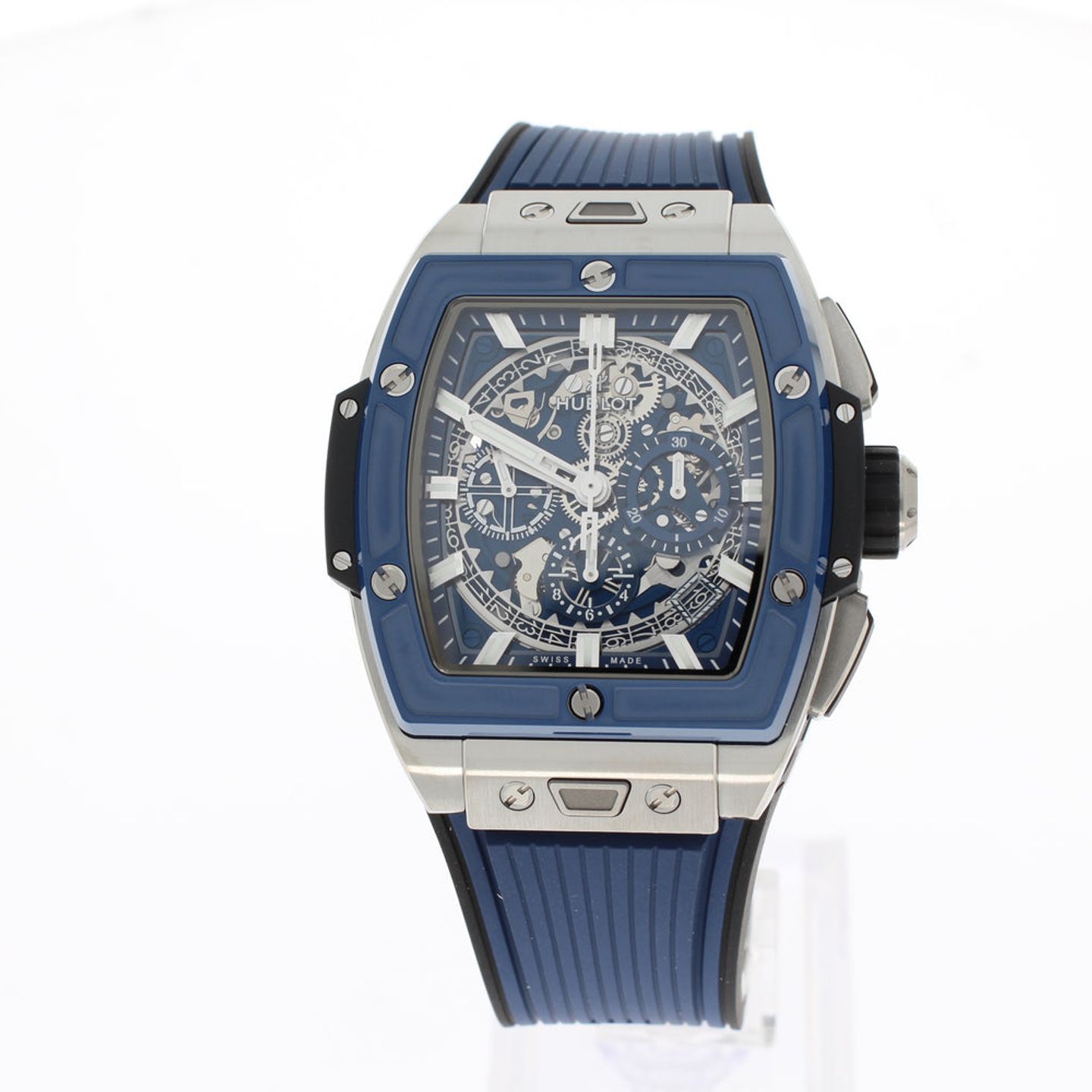 Hublot Spirit of Big Bang 642.NL.7170.RX (2024) - Transparant wijzerplaat 42mm Titanium (1/4)