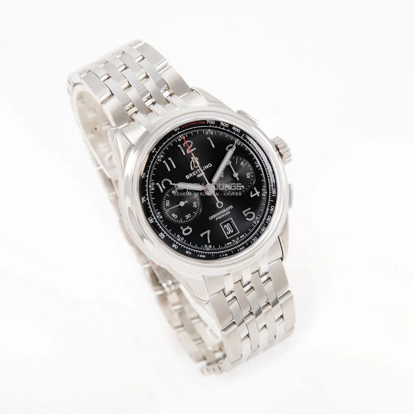 Breitling Premier AB0145221B1A1 (2025) - Black dial 42 mm Steel case (4/8)