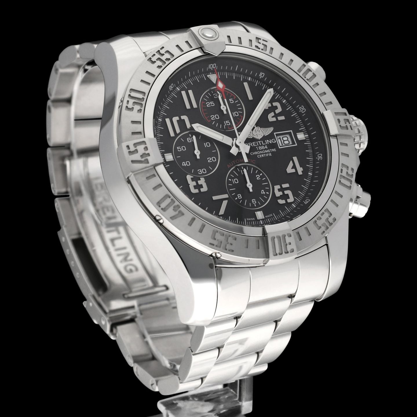 Breitling Super Avenger II A13371 - (4/8)