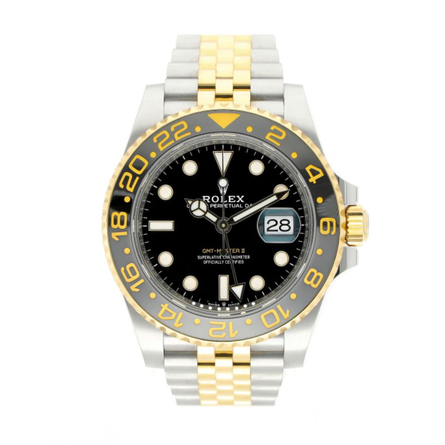 Rolex GMT-Master II 126713GRNR (2025) - Black dial 40 mm Gold/Steel case (1/5)