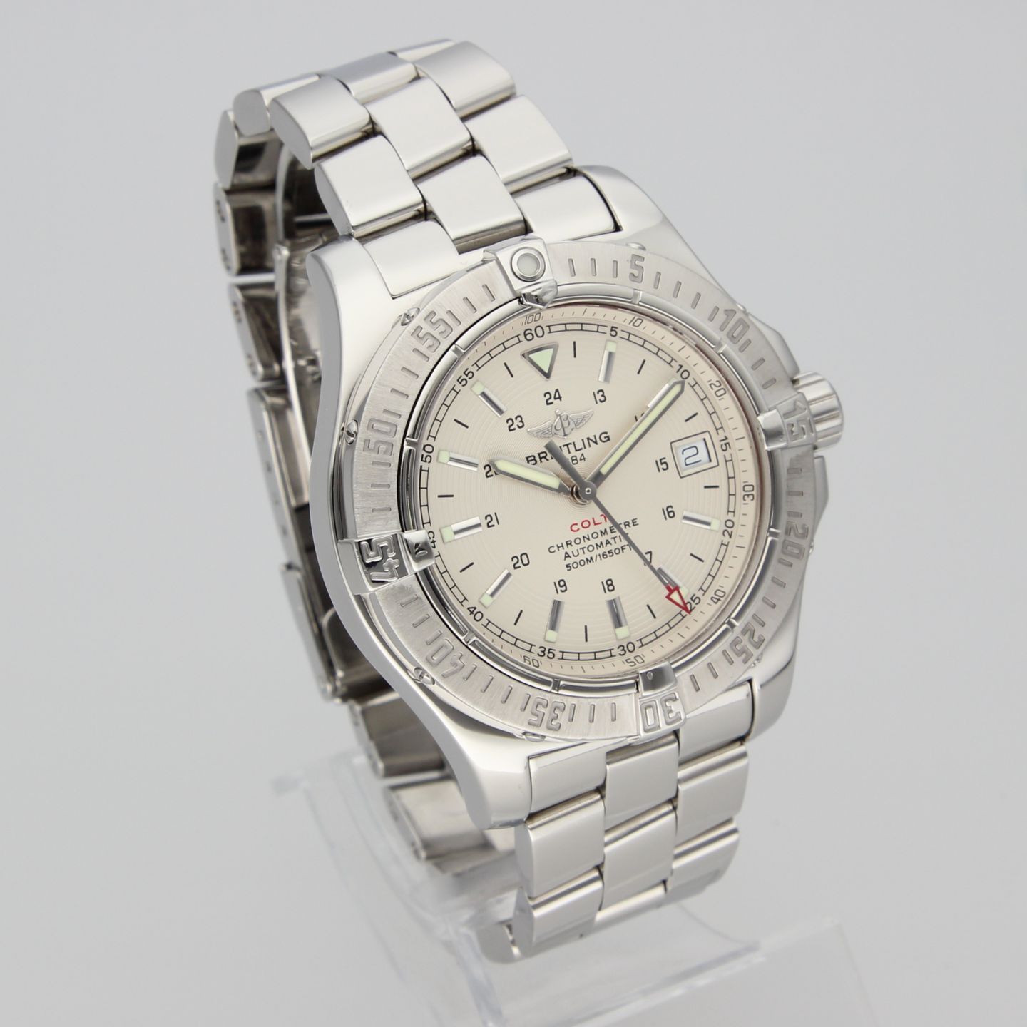 Breitling Colt Automatic A17380 (2010) - 41 mm Steel case (6/8)