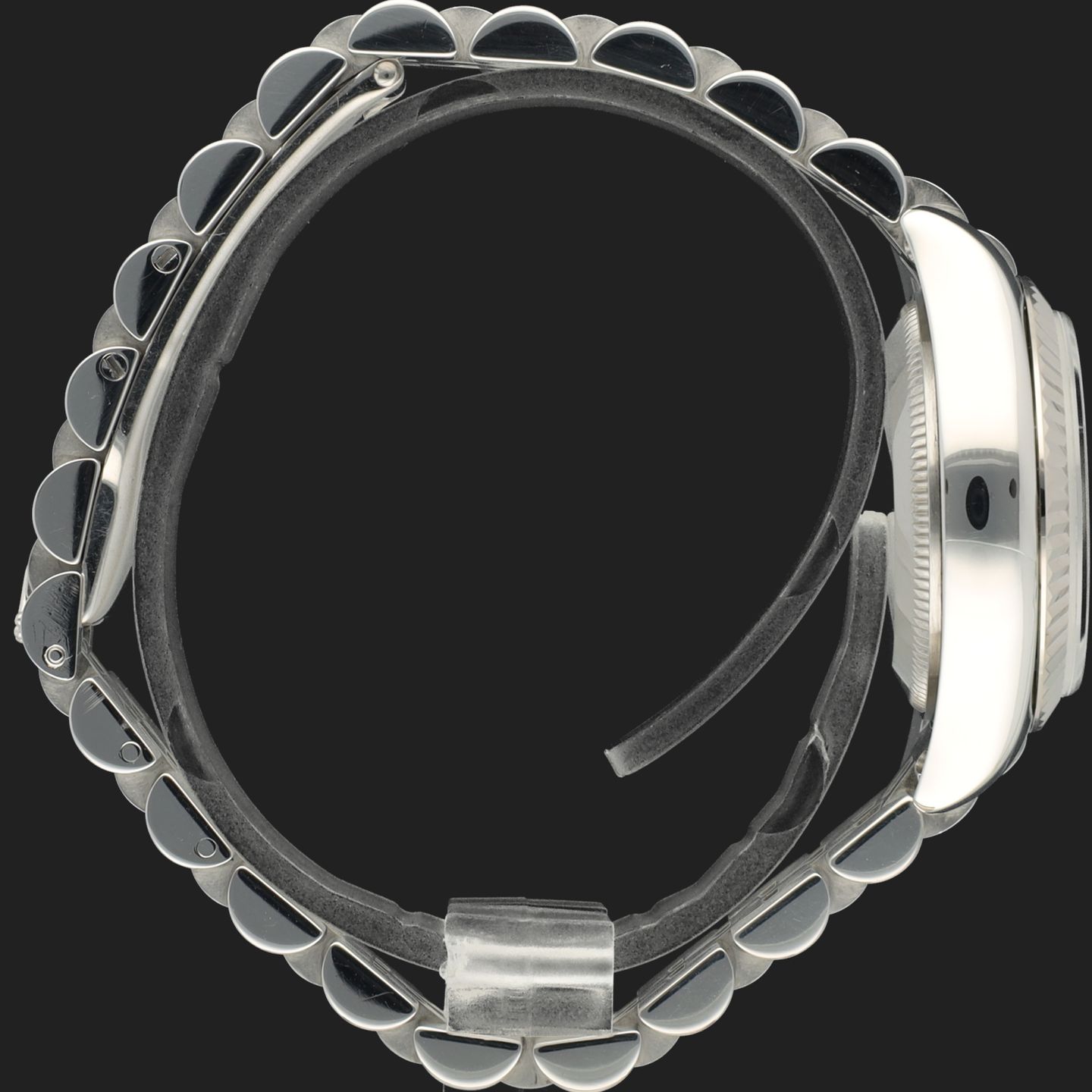 Rolex Lady-Datejust 179174 (2010) - Silver dial 26 mm Steel case (5/8)