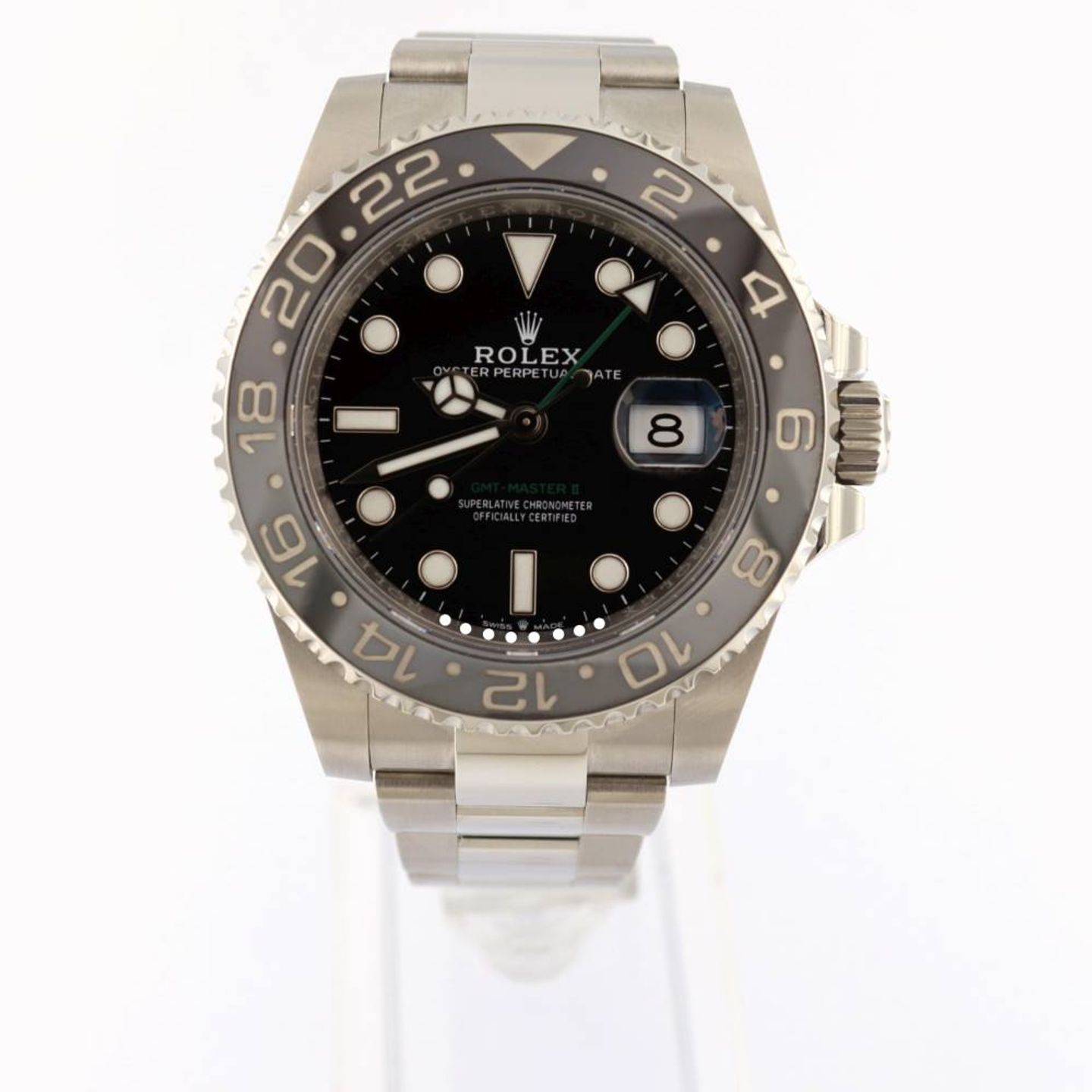Rolex GMT-Master II 126710GRNR (2025) - Zwart wijzerplaat 40mm Staal (1/7)
