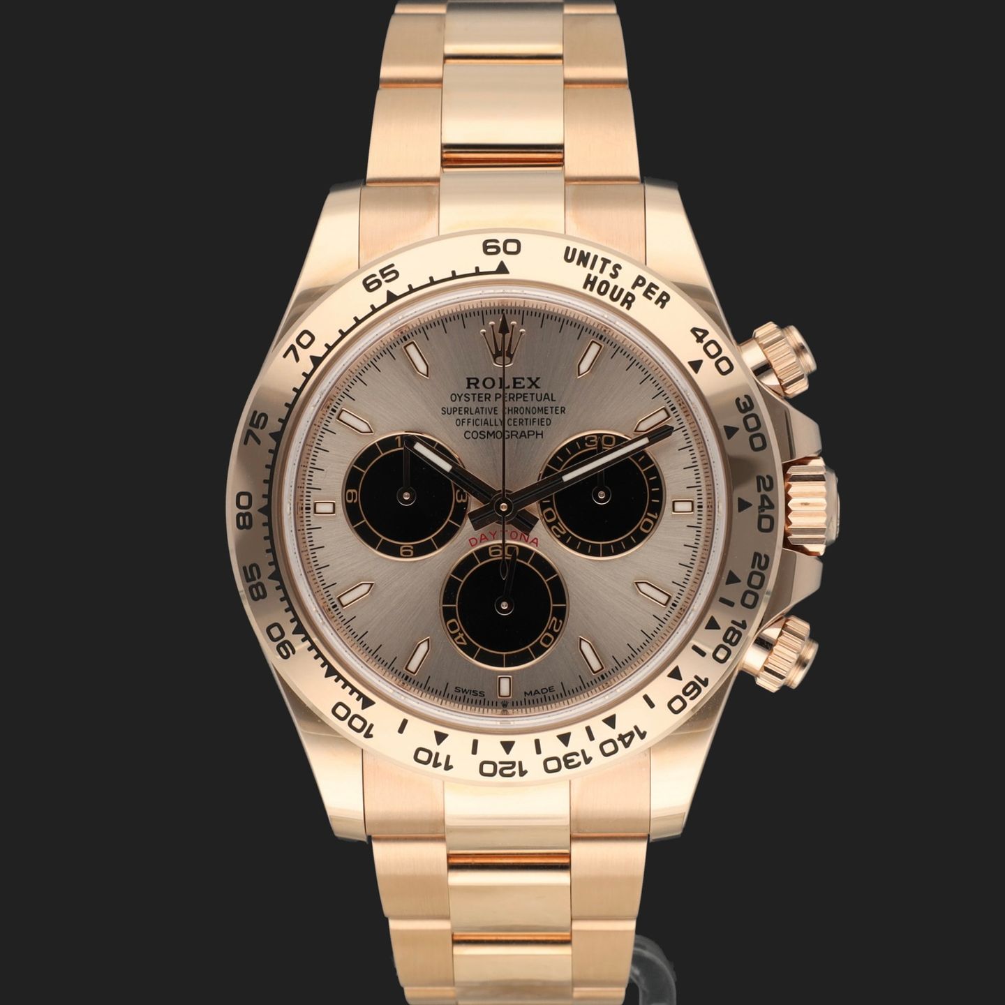 Rolex Daytona 126505 (2023) - Silver dial 40 mm Rose Gold case (3/8)