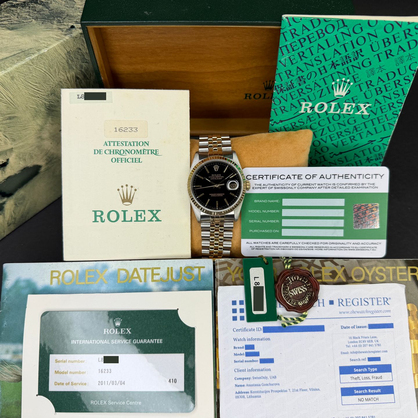 Rolex Datejust 36 16233 - (3/8)