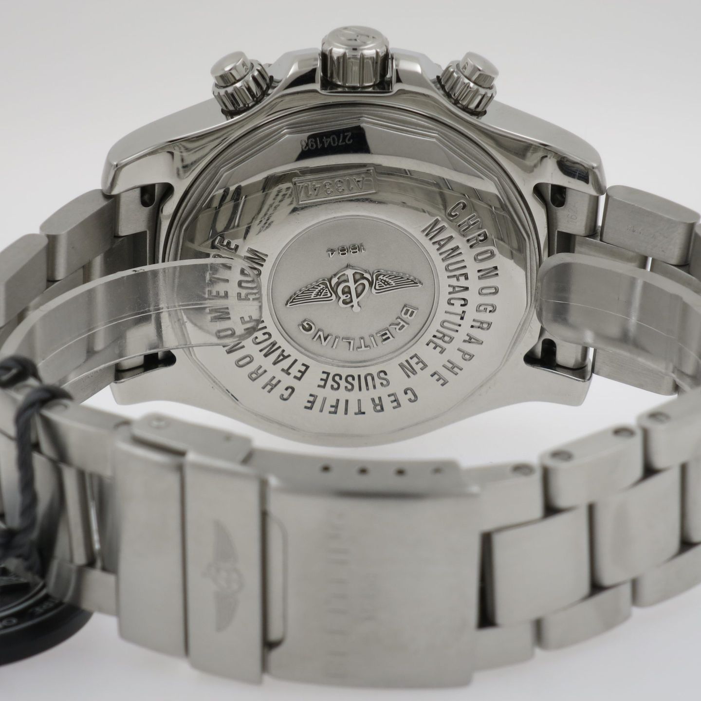 Breitling Superocean Chronograph Steelfish A13341C3.G782.162A (2015) - Silver dial 44 mm Steel case (3/4)