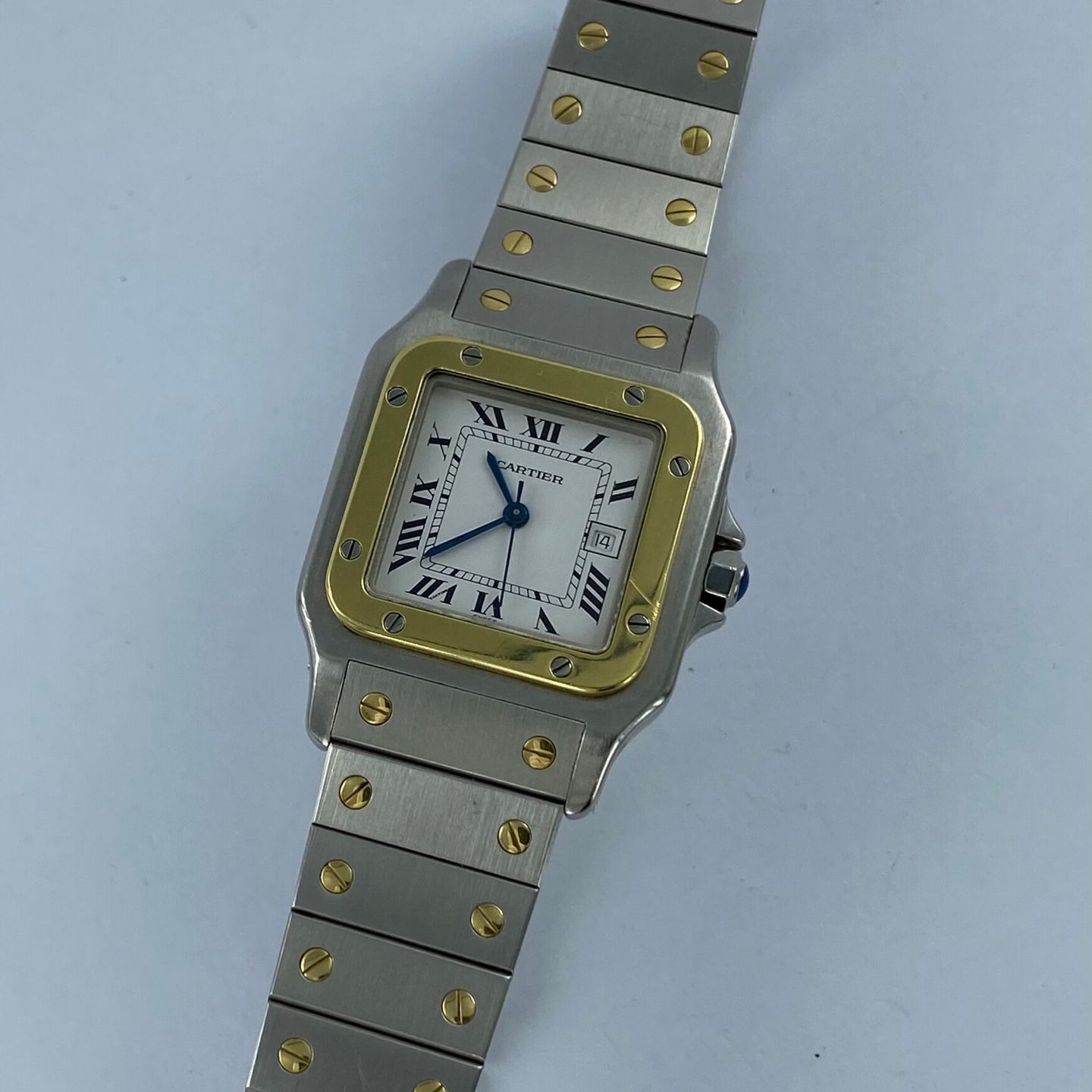 Cartier Santos 2961 (Onbekend (willekeurig serienummer)) - 29mm Goud/Staal (4/7)