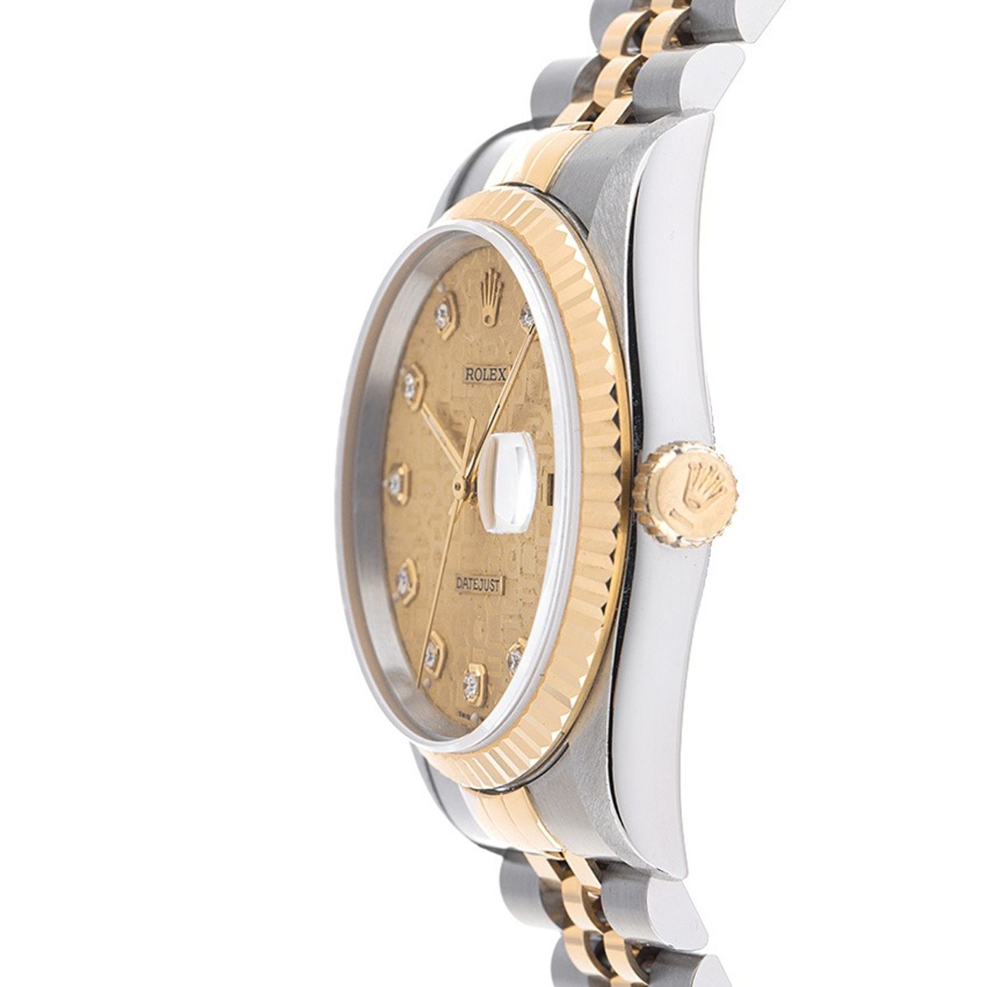 Rolex Datejust 36 16233 (1995) - 36mm Goud/Staal (4/8)