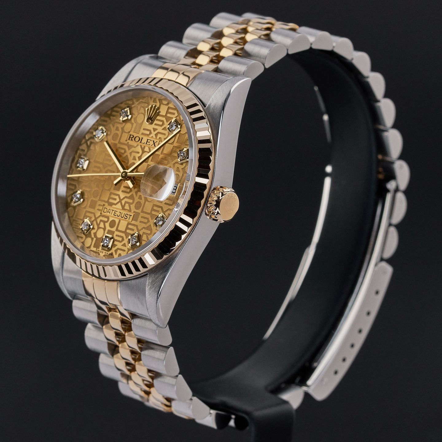 Rolex Datejust 36 16233 (2000) - 36 mm Gold/Steel case (4/8)