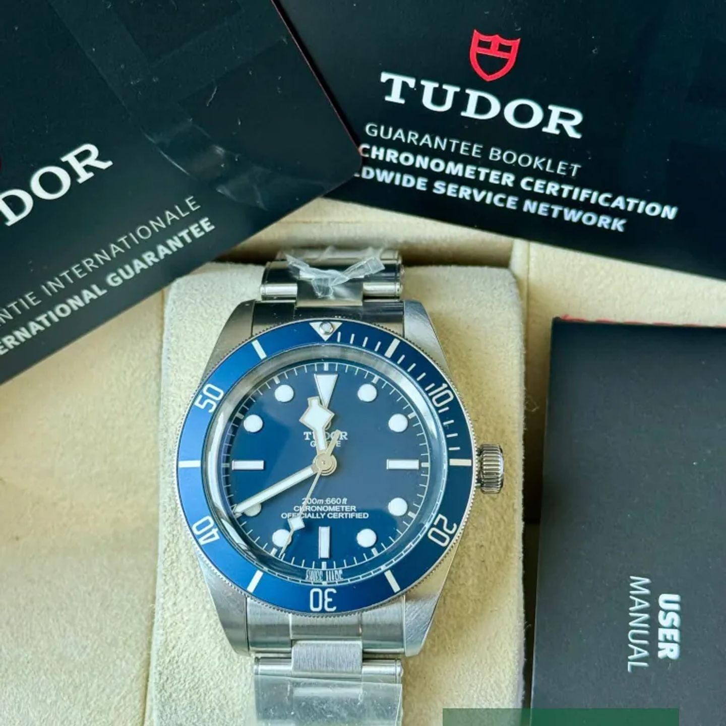 Tudor Black Bay Fifty-Eight 79030B (2022) - Blauw wijzerplaat 39mm Staal (7/7)