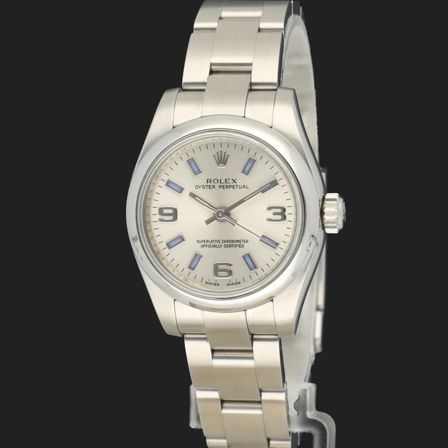 Rolex Oyster Perpetual 26 176200 (2012) - 26mm Staal (1/7)