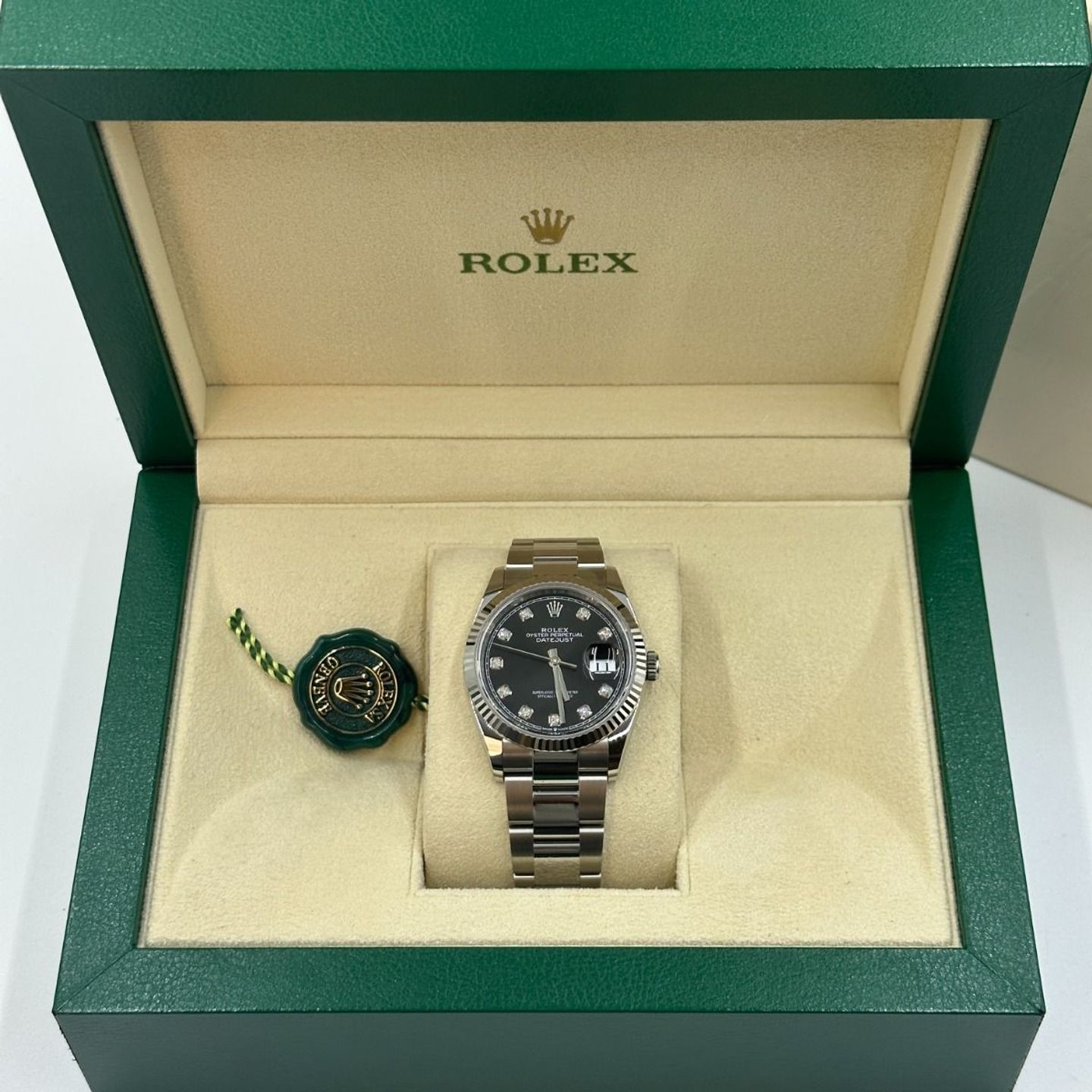 Rolex Datejust 36 126234 (2024) - Black dial 36 mm Steel case (4/8)