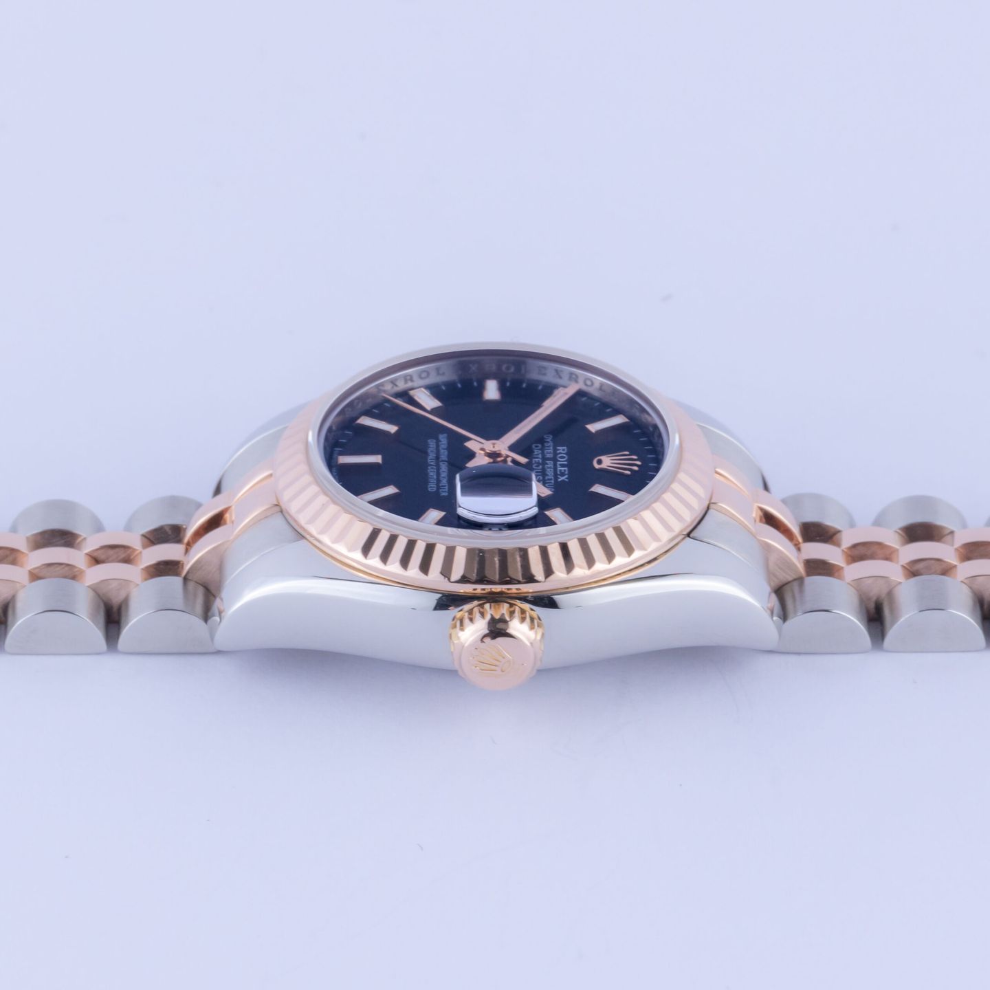 Rolex Lady-Datejust 79173 (2000) - Grey dial 26 mm Gold/Steel case (6/8)