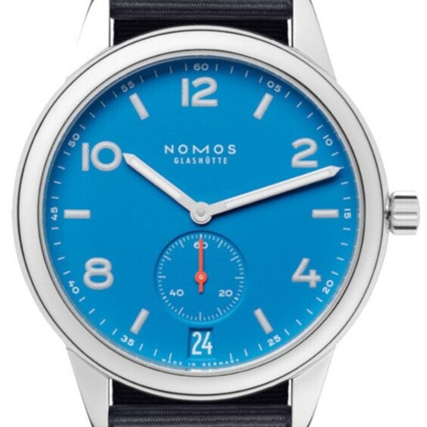 NOMOS Club Automat 777 (2025) - Blue dial 42 mm Steel case (1/1)