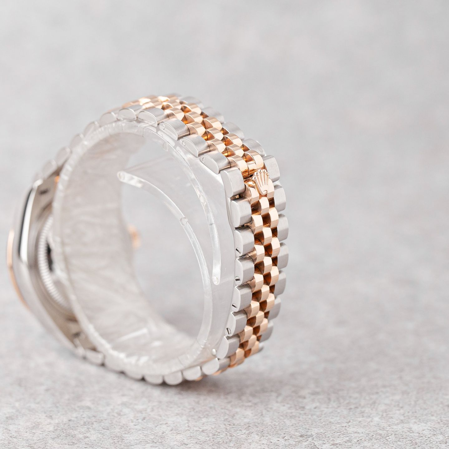 Rolex Lady-Datejust 279381RBR (2021) - Bruin wijzerplaat 28mm Goud/Staal (7/8)